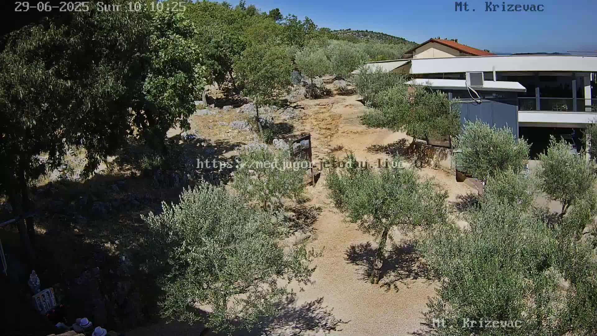 Medjugorje,  Mt. Krizevac Mount Walkway Live Cam - Bijakovici, Citluk, Herzegovina-Neretva, Federation of Bosnia and Herzegovina, Bosnia and Herzegovina
