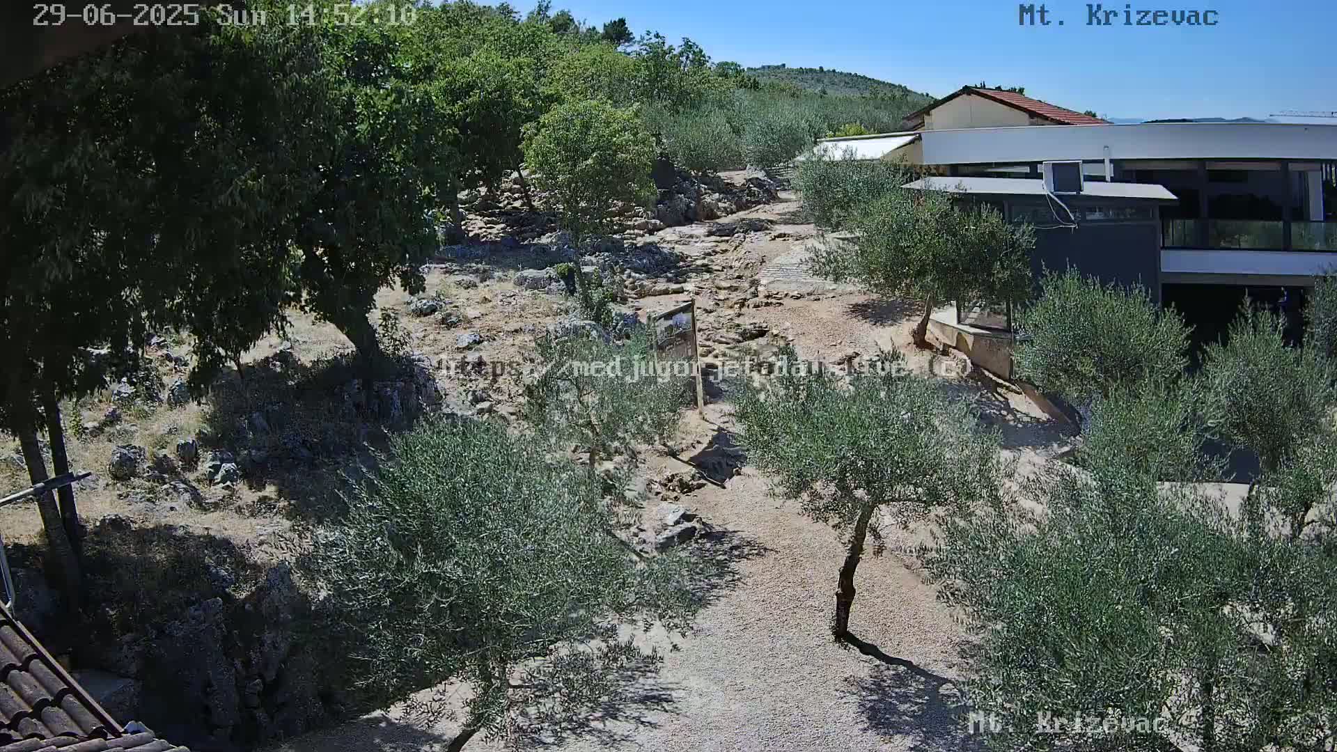 Medjugorje,  Mt. Krizevac Mount Walkway Live Cam - Bijakovici, Citluk, Herzegovina-Neretva, Federation of Bosnia and Herzegovina, Bosnia and Herzegovina