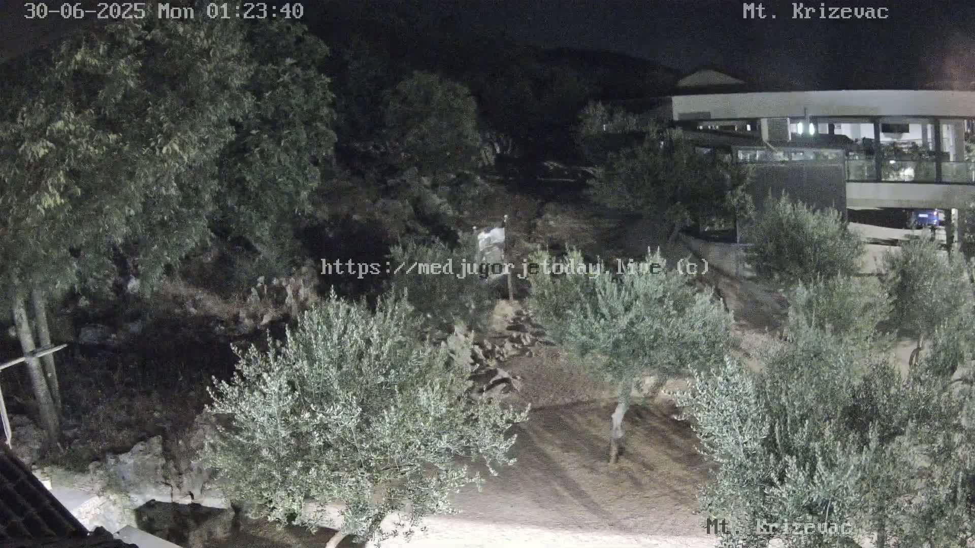 Medjugorje,  Mt. Krizevac Mount Walkway Live Cam - Bijakovici, Citluk, Herzegovina-Neretva, Federation of Bosnia and Herzegovina, Bosnia and Herzegovina