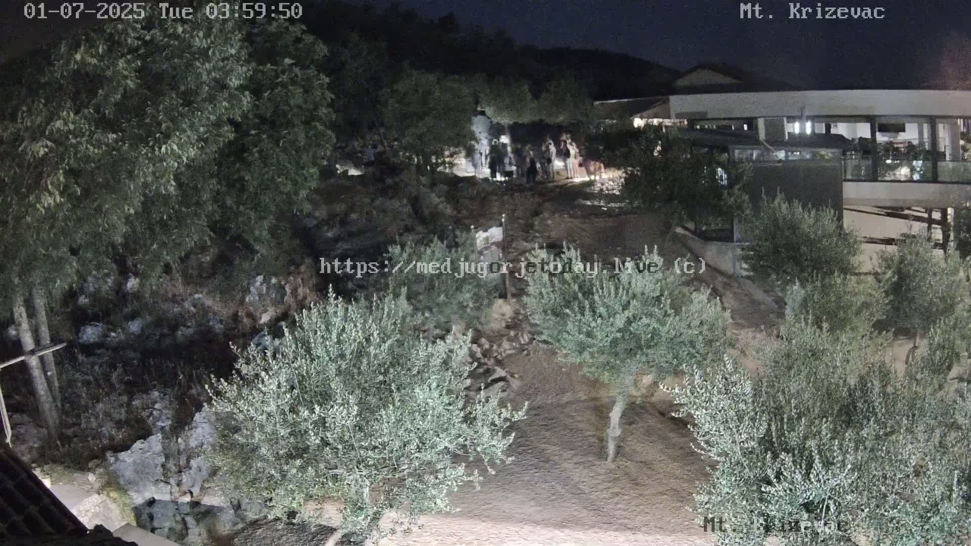 Medjugorje,  Mt. Krizevac Mount Walkway Live Cam - Bijakovici, Citluk, Herzegovina-Neretva, Federation of Bosnia and Herzegovina, Bosnia and Herzegovina