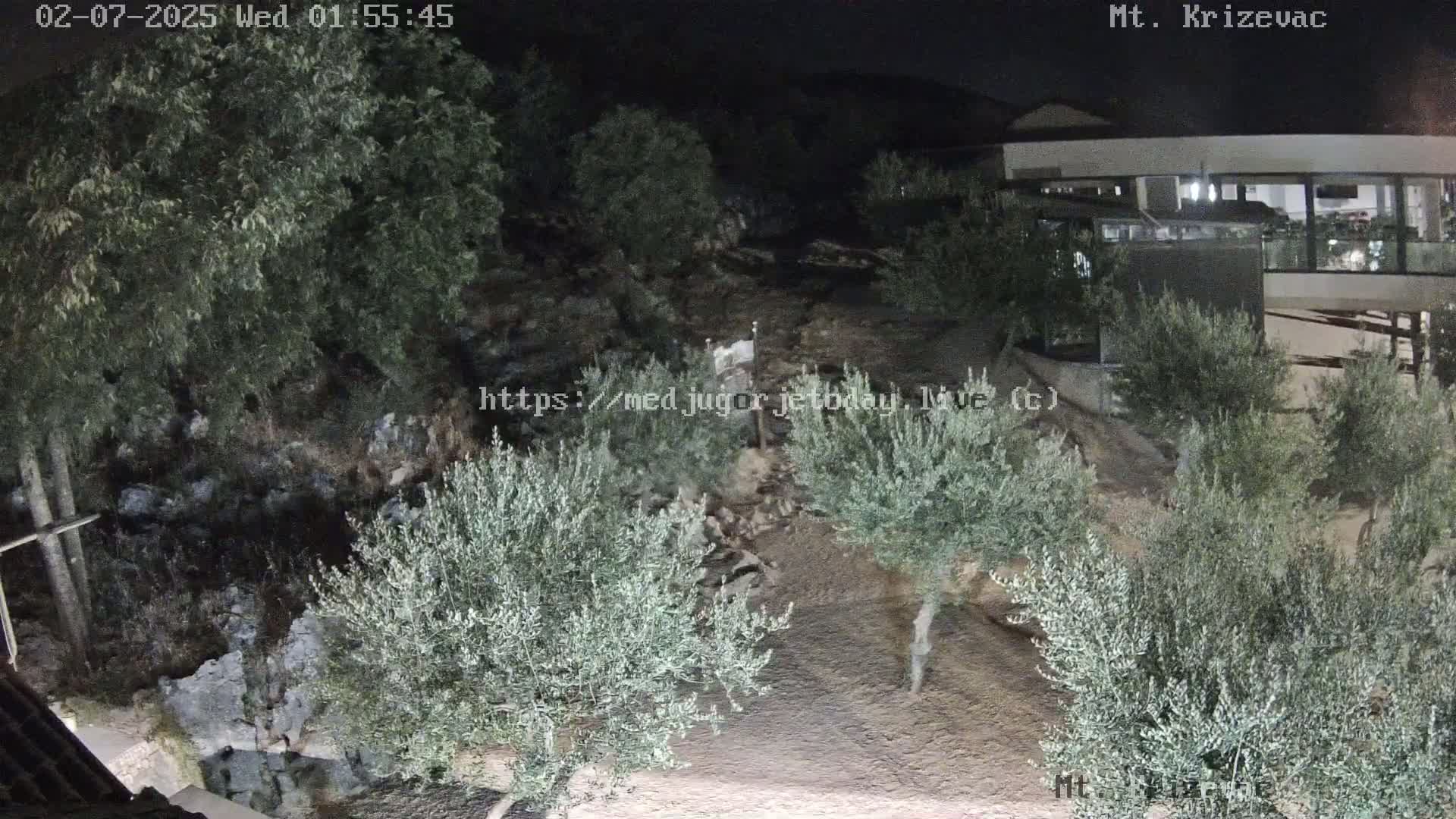 Medjugorje,  Mt. Krizevac Mount Walkway Live Cam - Bijakovici, Citluk, Herzegovina-Neretva, Federation of Bosnia and Herzegovina, Bosnia and Herzegovina