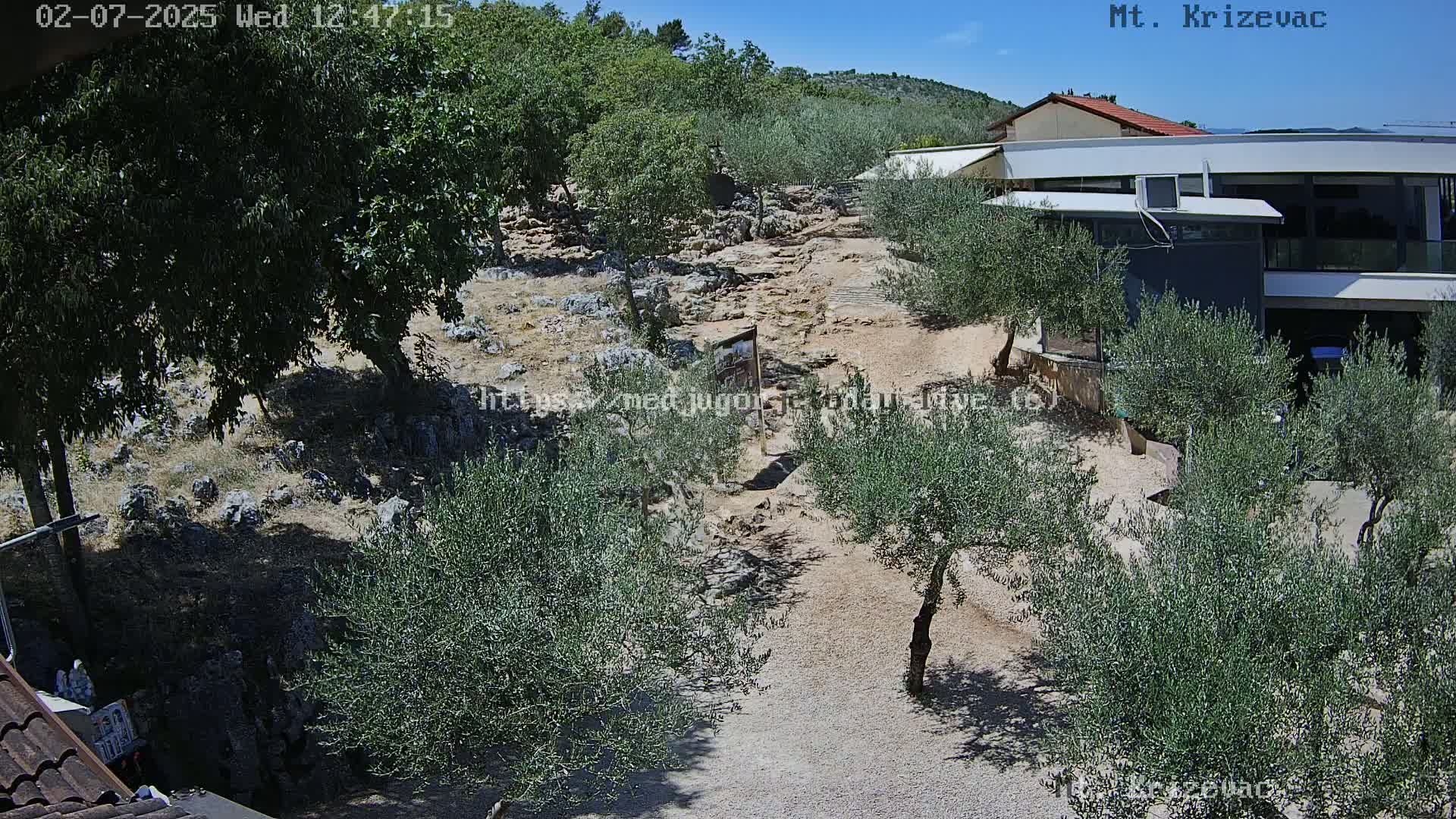 Medjugorje,  Mt. Krizevac Mount Walkway Live Cam - Bijakovici, Citluk, Herzegovina-Neretva, Federation of Bosnia and Herzegovina, Bosnia and Herzegovina