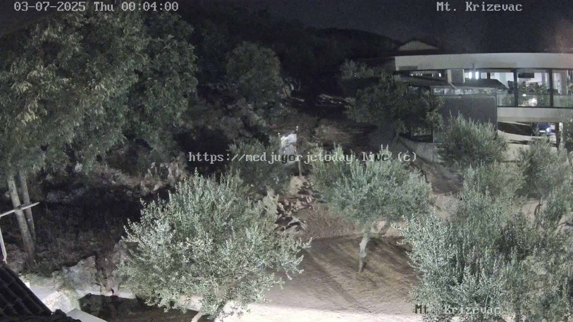 Medjugorje,  Mt. Krizevac Mount Walkway Live Cam - Bijakovici, Citluk, Herzegovina-Neretva, Federation of Bosnia and Herzegovina, Bosnia and Herzegovina