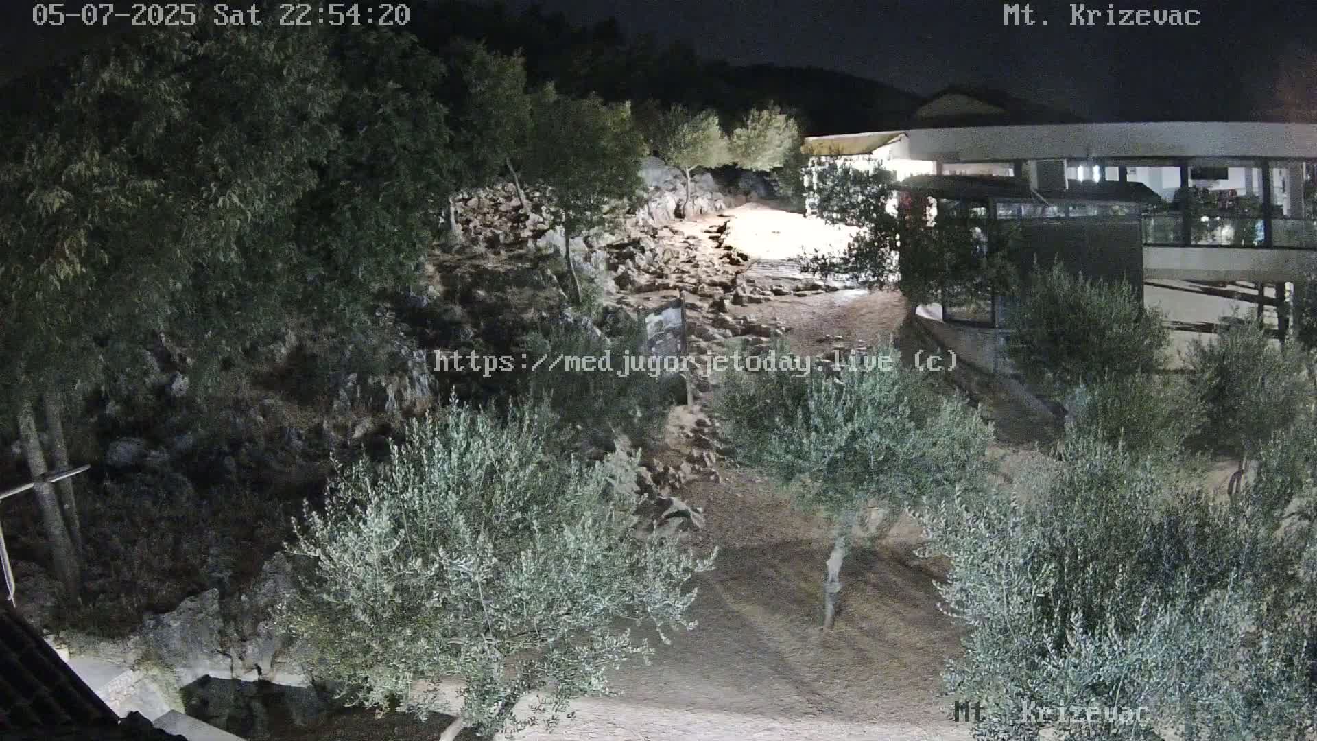 Medjugorje,  Mt. Krizevac Mount Walkway Live Cam - Bijakovici, Citluk, Herzegovina-Neretva, Federation of Bosnia and Herzegovina, Bosnia and Herzegovina
