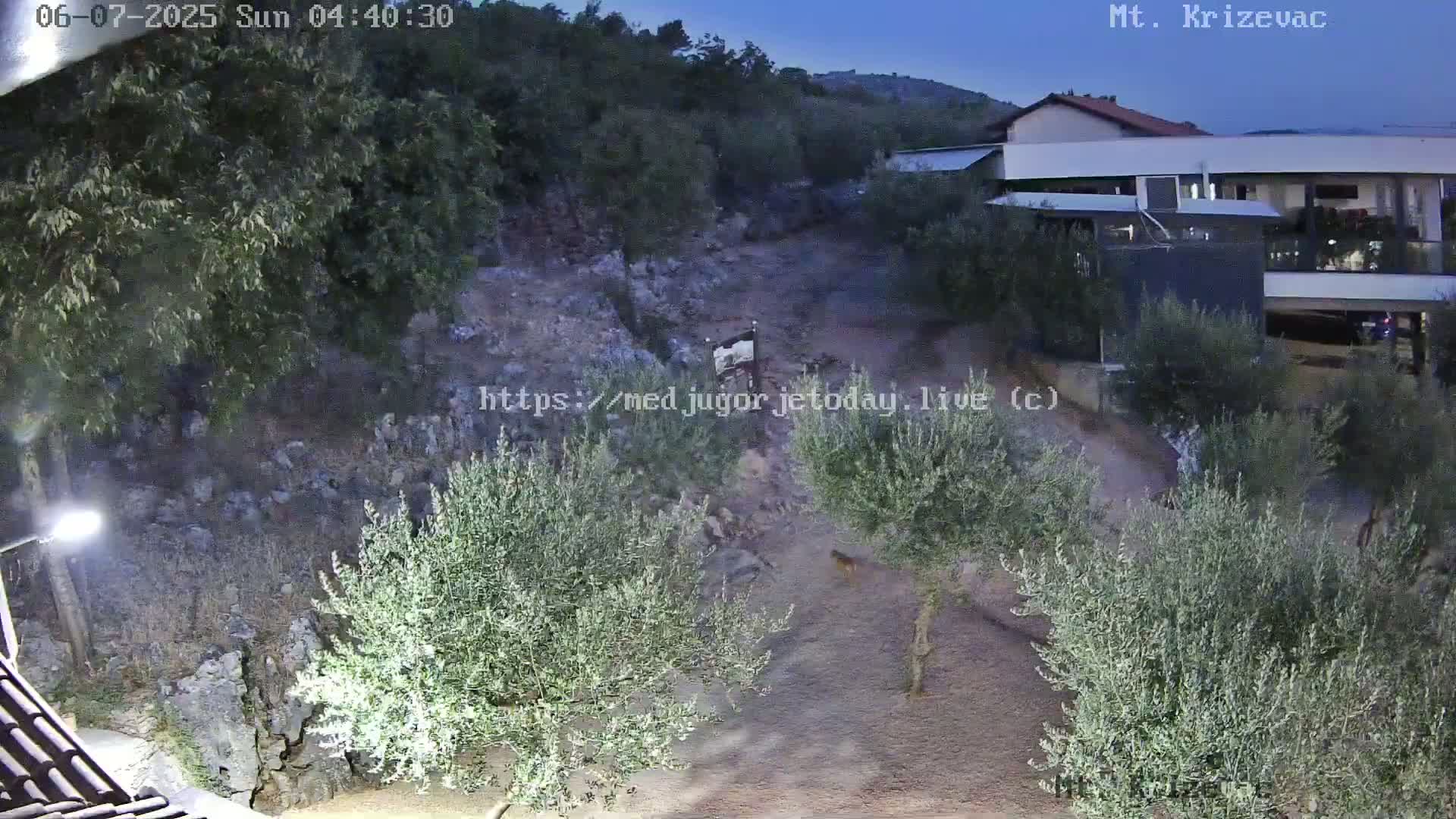 Medjugorje,  Mt. Krizevac Mount Walkway Live Cam - Bijakovici, Citluk, Herzegovina-Neretva, Federation of Bosnia and Herzegovina, Bosnia and Herzegovina