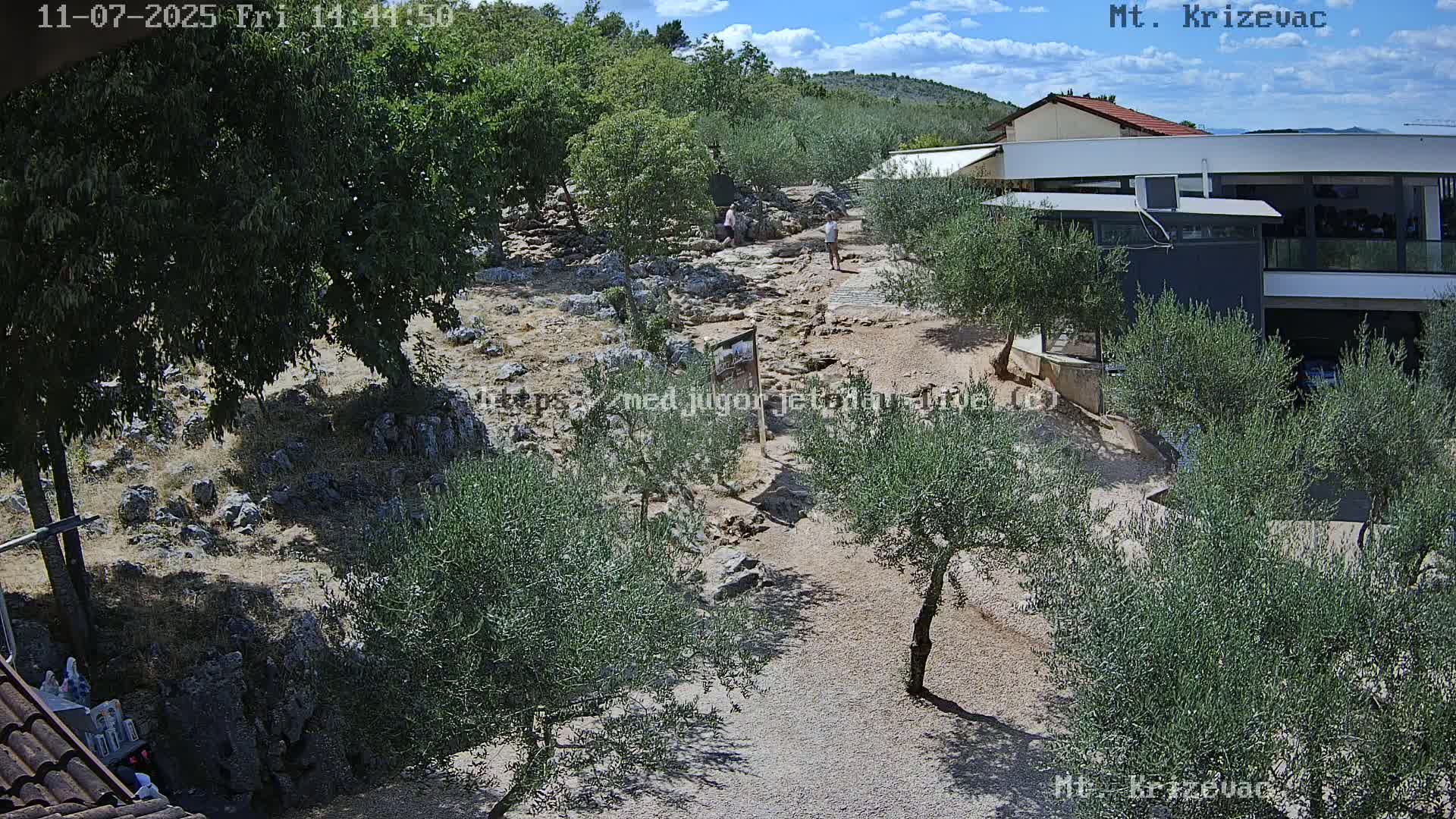 Medjugorje,  Mt. Krizevac Mount Walkway Live Cam - Bijakovici, Citluk, Herzegovina-Neretva, Federation of Bosnia and Herzegovina, Bosnia and Herzegovina