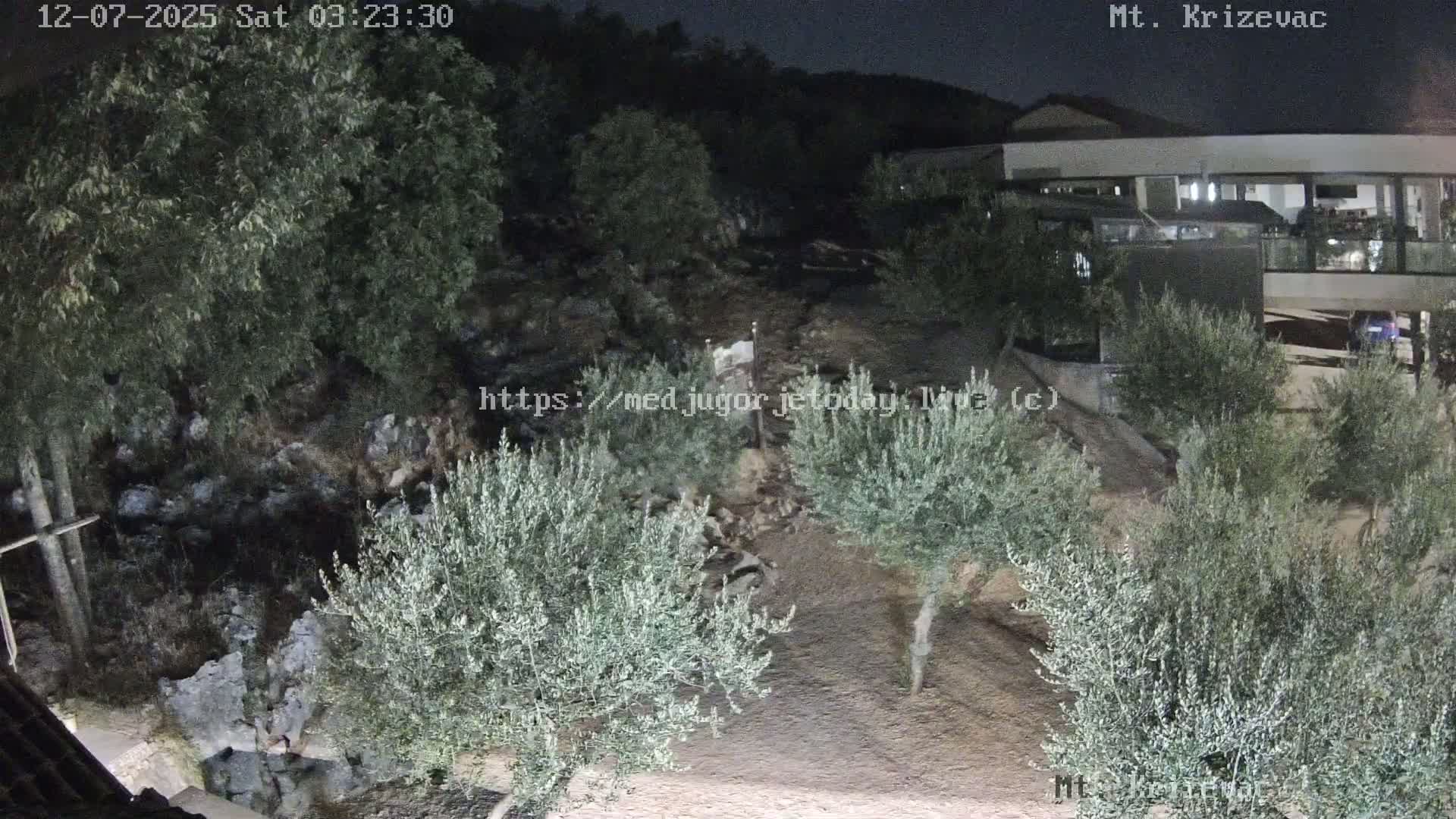 Medjugorje,  Mt. Krizevac Mount Walkway Live Cam - Bijakovici, Citluk, Herzegovina-Neretva, Federation of Bosnia and Herzegovina, Bosnia and Herzegovina