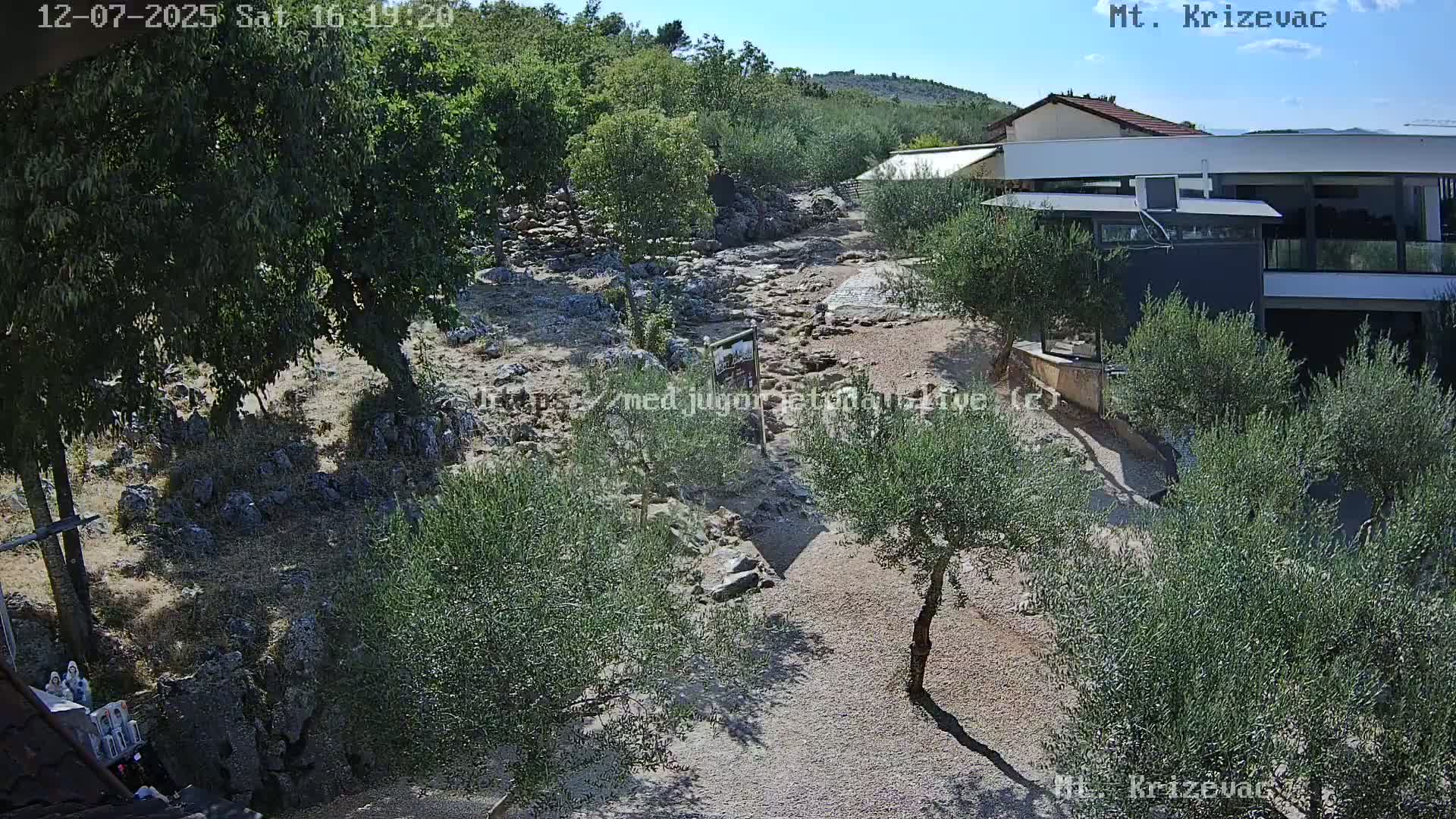 Medjugorje,  Mt. Krizevac Mount Walkway Live Cam - Bijakovici, Citluk, Herzegovina-Neretva, Federation of Bosnia and Herzegovina, Bosnia and Herzegovina