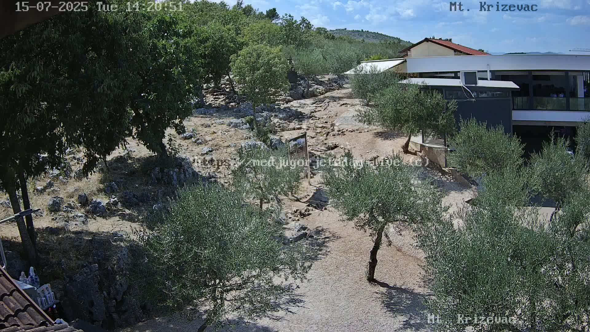 Medjugorje,  Mt. Krizevac Mount Walkway Live Cam - Bijakovici, Citluk, Herzegovina-Neretva, Federation of Bosnia and Herzegovina, Bosnia and Herzegovina