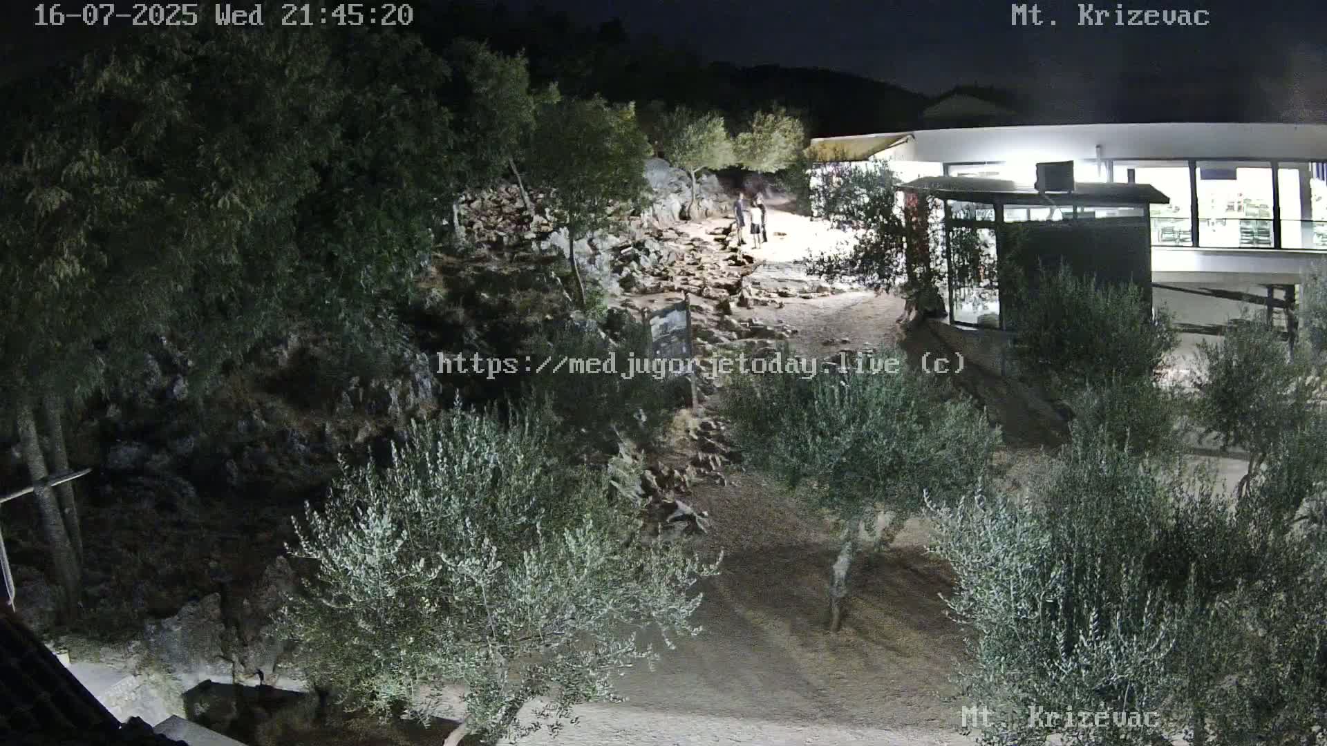 Medjugorje,  Mt. Krizevac Mount Walkway Live Cam - Bijakovici, Citluk, Herzegovina-Neretva, Federation of Bosnia and Herzegovina, Bosnia and Herzegovina