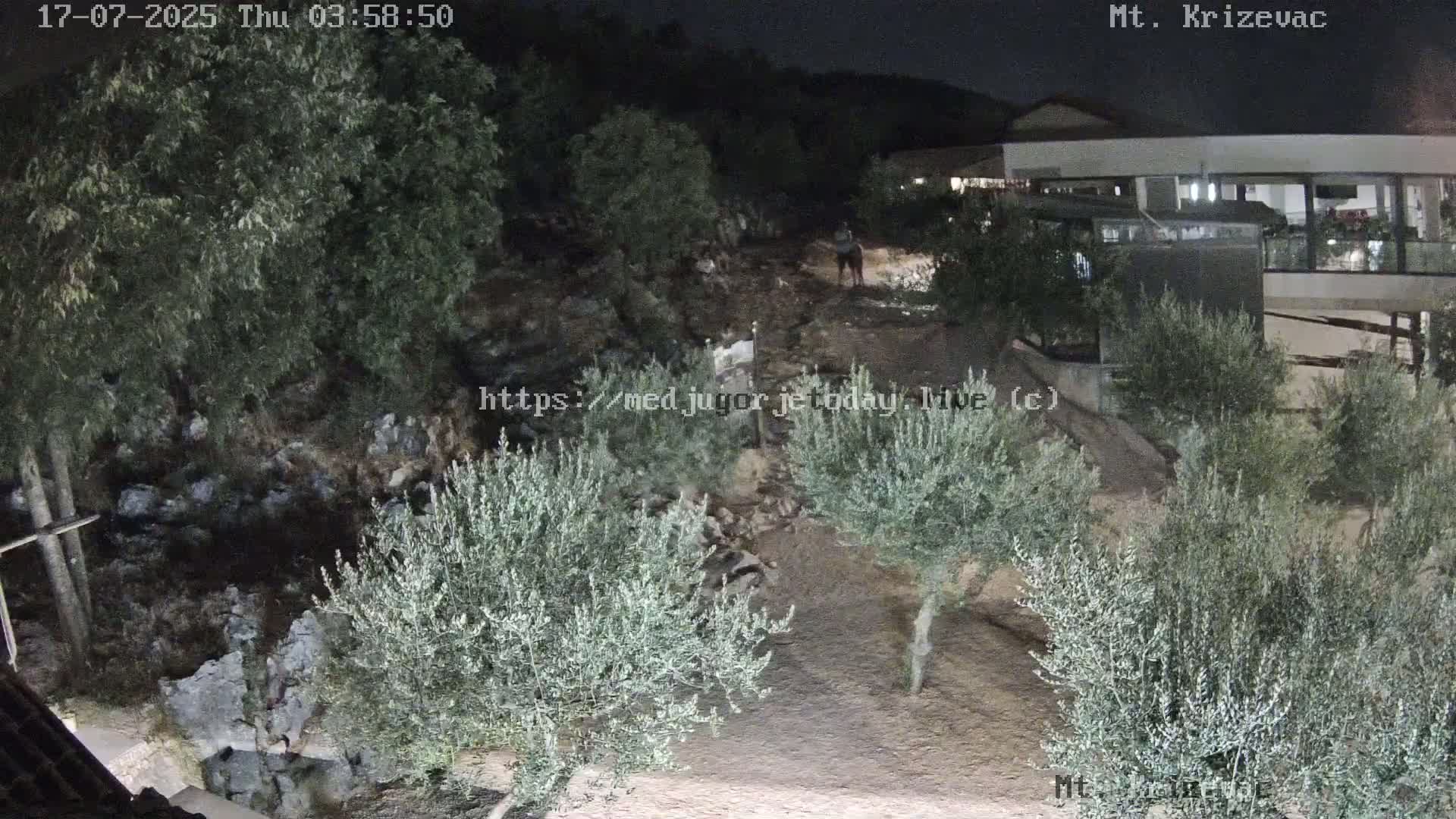 Medjugorje,  Mt. Krizevac Mount Walkway Live Cam - Bijakovici, Citluk, Herzegovina-Neretva, Federation of Bosnia and Herzegovina, Bosnia and Herzegovina