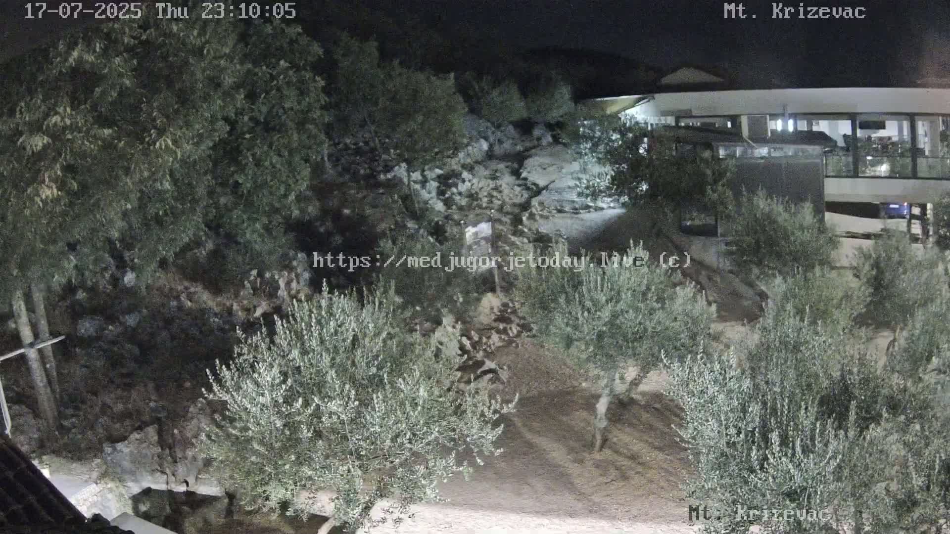 Medjugorje,  Mt. Krizevac Mount Walkway Live Cam - Bijakovici, Citluk, Herzegovina-Neretva, Federation of Bosnia and Herzegovina, Bosnia and Herzegovina