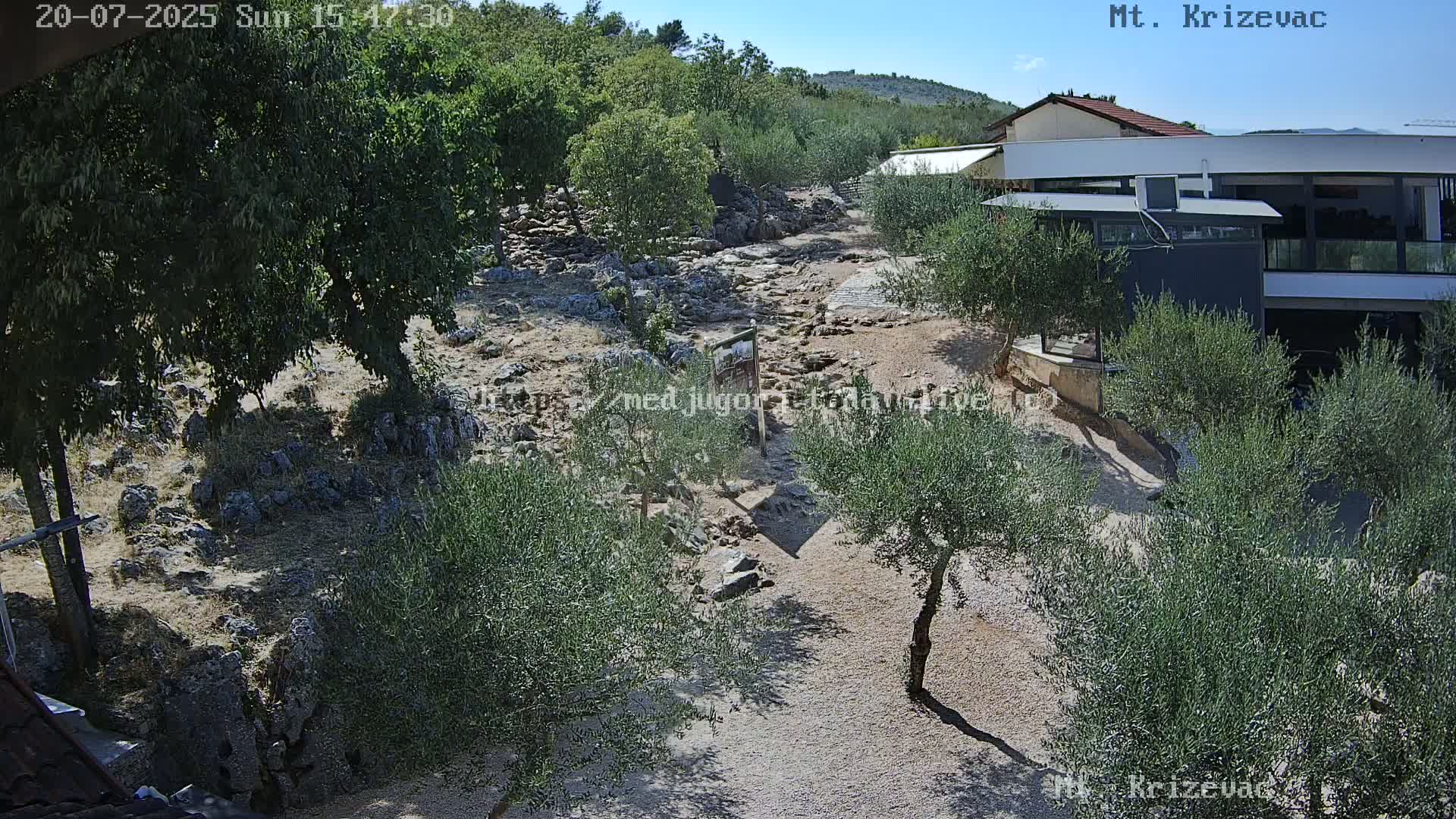 Medjugorje,  Mt. Krizevac Mount Walkway Live Cam - Bijakovici, Citluk, Herzegovina-Neretva, Federation of Bosnia and Herzegovina, Bosnia and Herzegovina