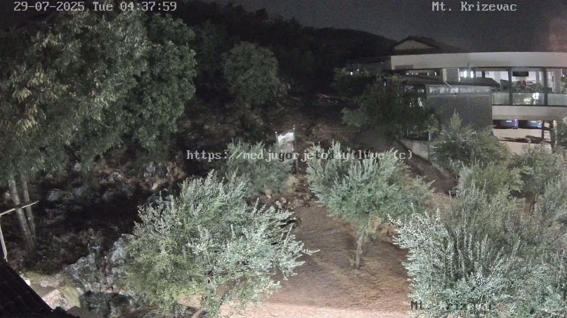 Medjugorje,  Mt. Krizevac Mount Walkway Live Cam - Bijakovici, Citluk, Herzegovina-Neretva, Federation of Bosnia and Herzegovina, Bosnia and Herzegovina