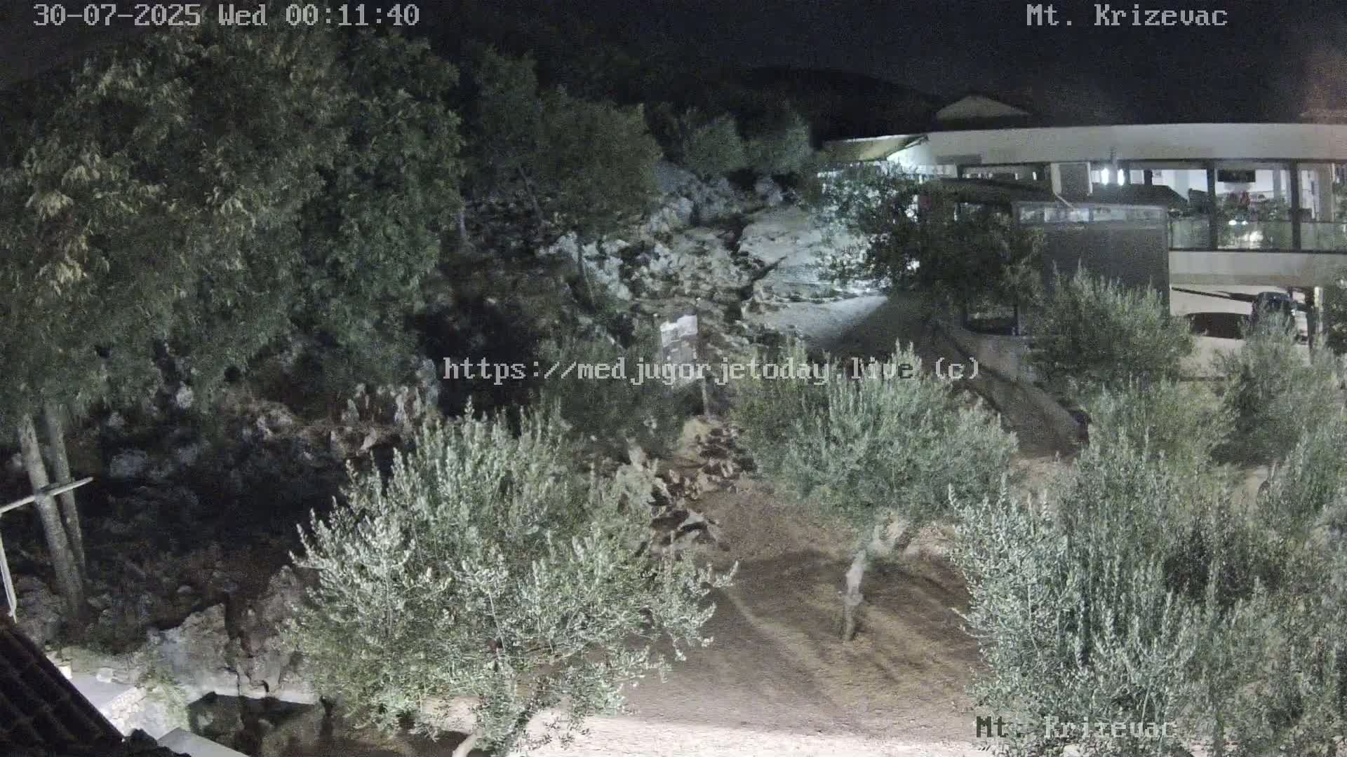 Medjugorje,  Mt. Krizevac Mount Walkway Live Cam - Bijakovici, Citluk, Herzegovina-Neretva, Federation of Bosnia and Herzegovina, Bosnia and Herzegovina