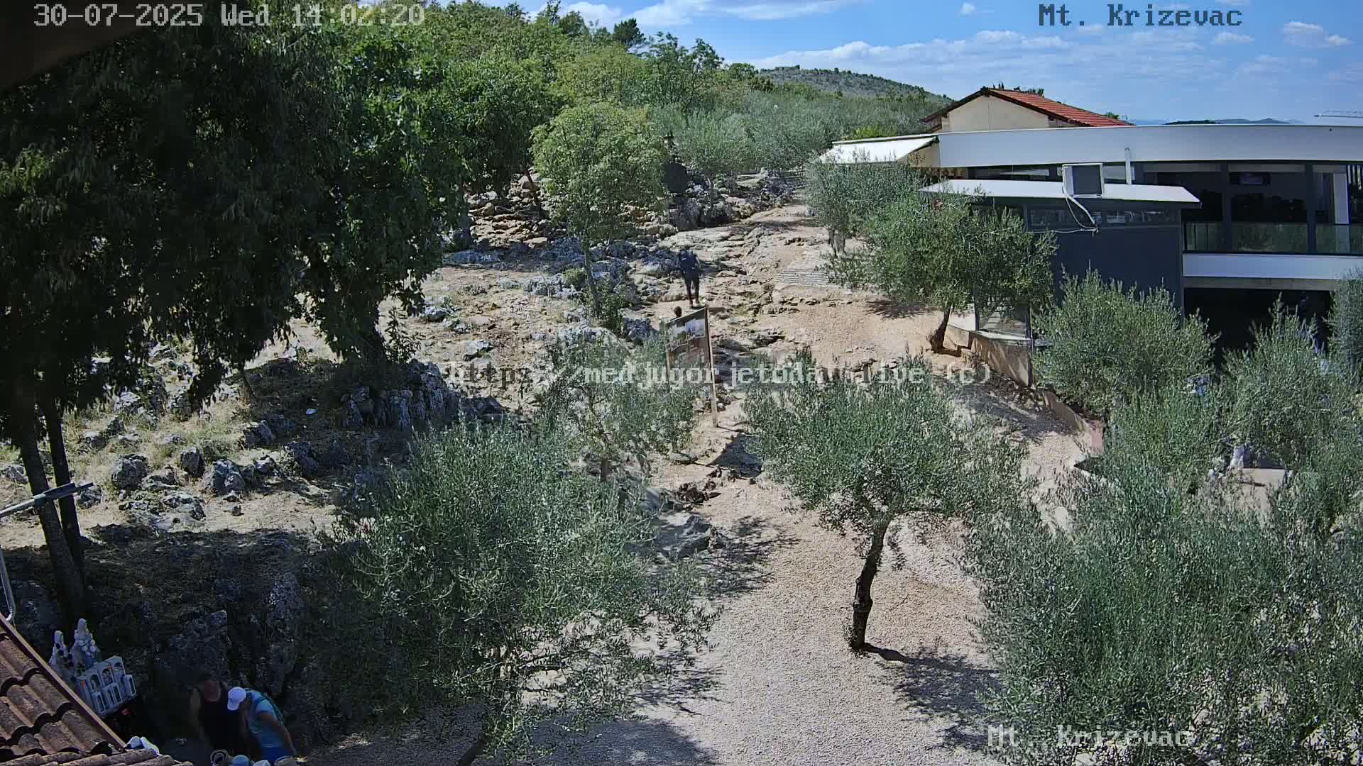 Medjugorje,  Mt. Krizevac Mount Walkway Live Cam - Bijakovici, Citluk, Herzegovina-Neretva, Federation of Bosnia and Herzegovina, Bosnia and Herzegovina