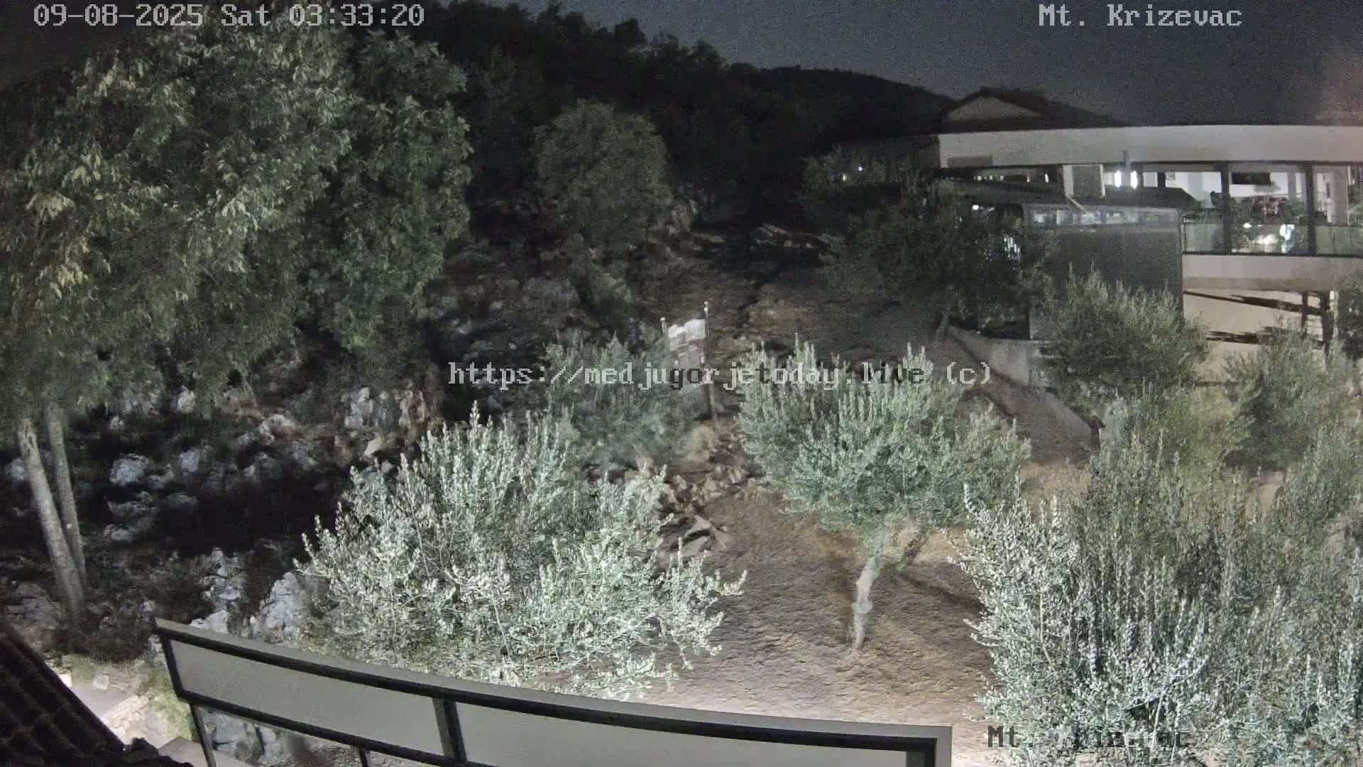 Medjugorje,  Mt. Krizevac Mount Walkway Live Cam - Bijakovici, Citluk, Herzegovina-Neretva, Federation of Bosnia and Herzegovina, Bosnia and Herzegovina