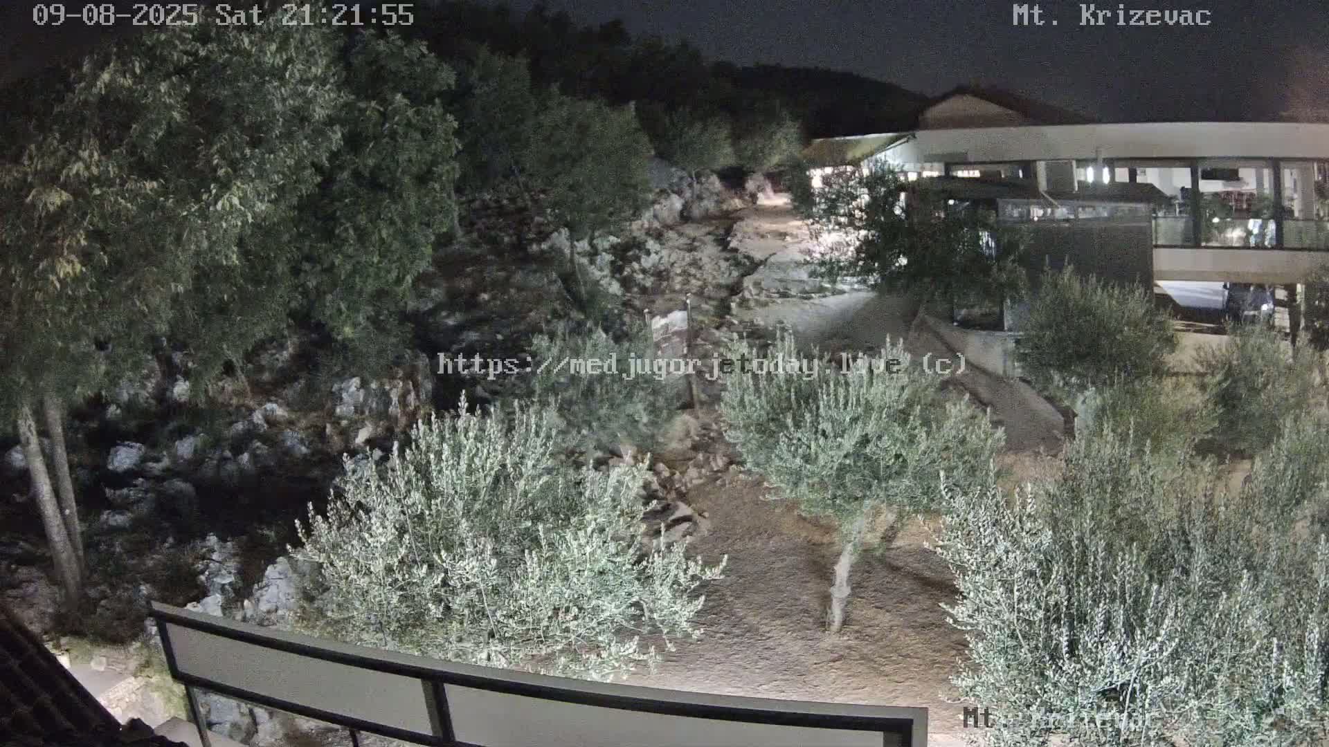 Medjugorje,  Mt. Krizevac Mount Walkway Live Cam - Bijakovici, Citluk, Herzegovina-Neretva, Federation of Bosnia and Herzegovina, Bosnia and Herzegovina