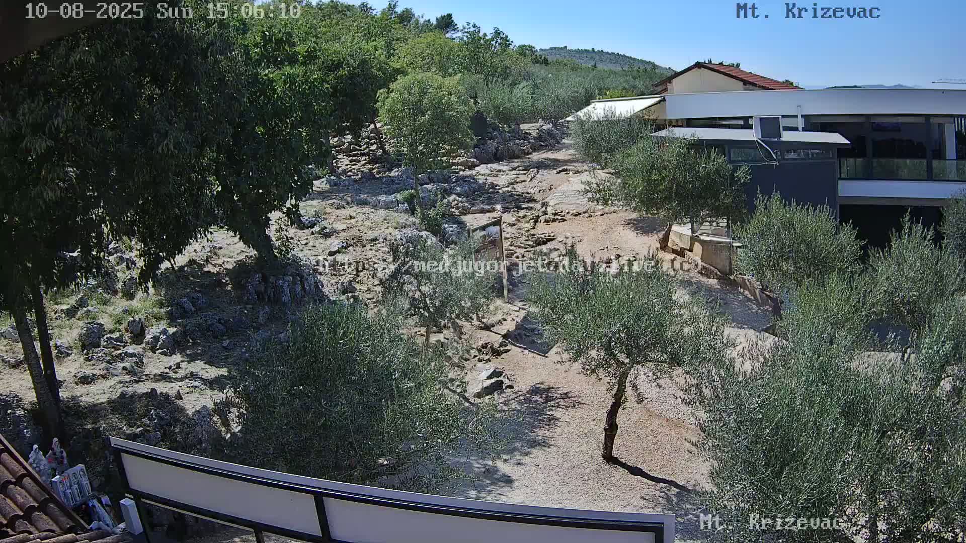 Medjugorje,  Mt. Krizevac Mount Walkway Live Cam - Bijakovici, Citluk, Herzegovina-Neretva, Federation of Bosnia and Herzegovina, Bosnia and Herzegovina