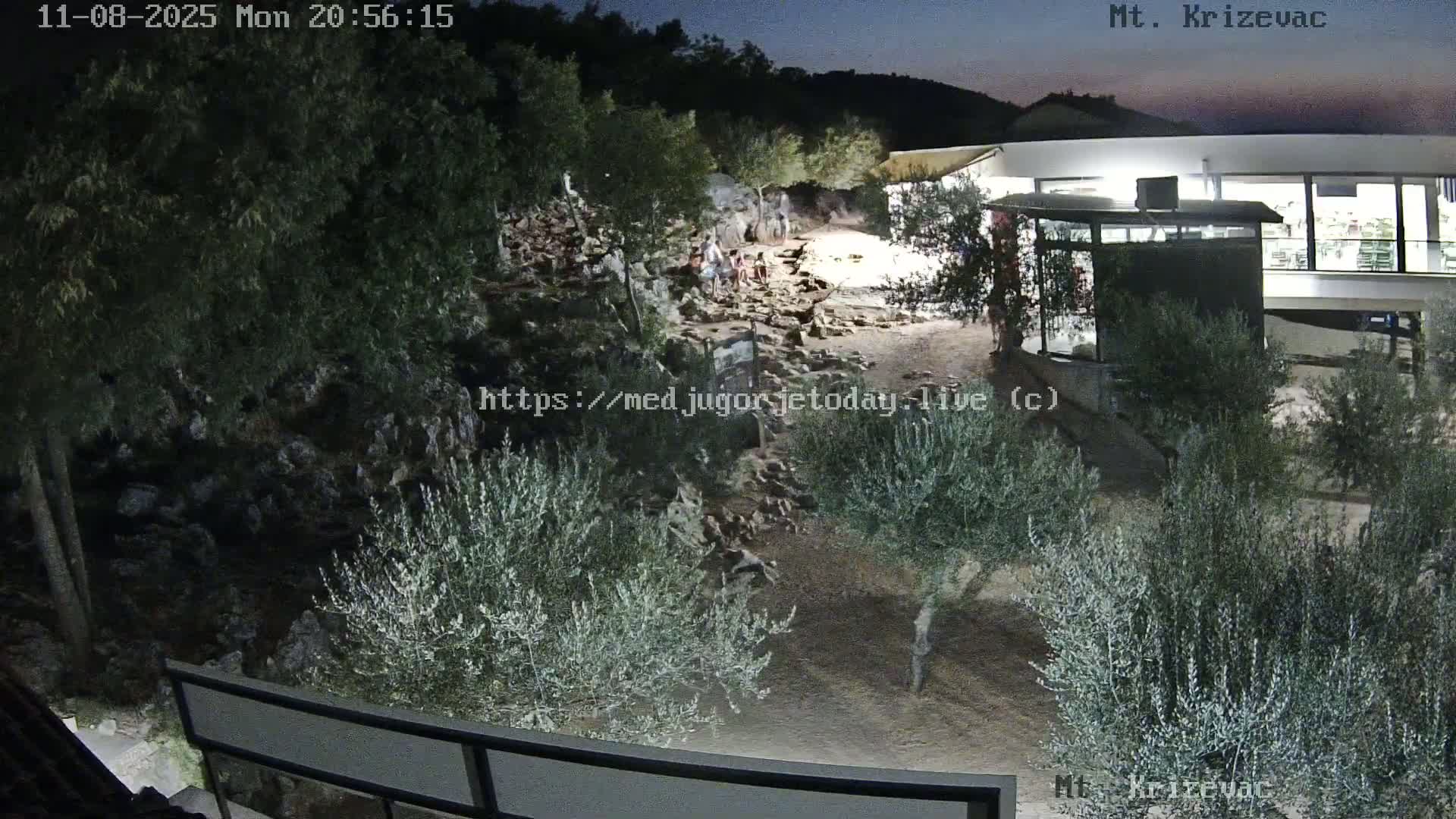 Medjugorje,  Mt. Krizevac Mount Walkway Live Cam - Bijakovici, Citluk, Herzegovina-Neretva, Federation of Bosnia and Herzegovina, Bosnia and Herzegovina
