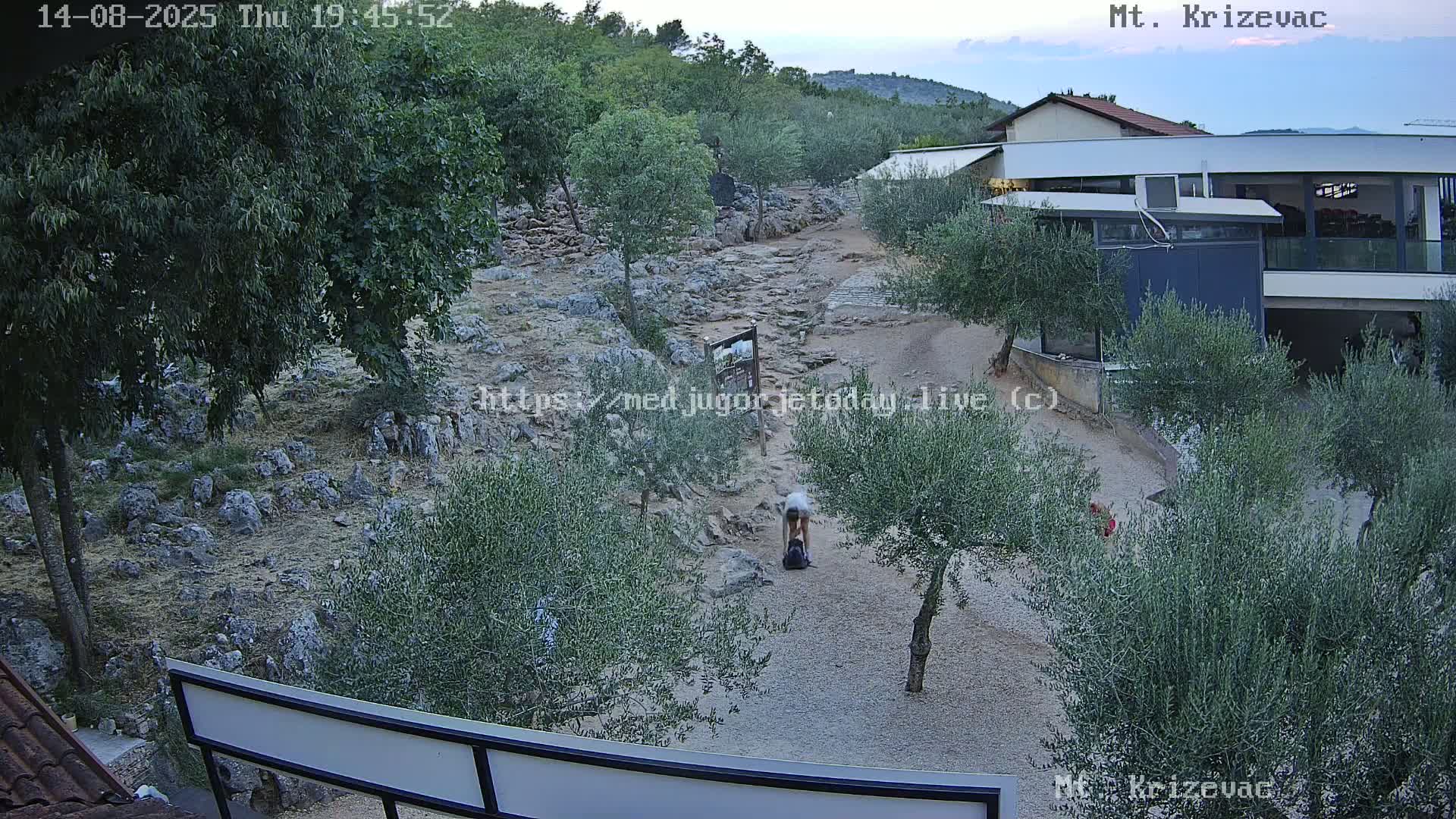Medjugorje,  Mt. Krizevac Mount Walkway Live Cam - Bijakovici, Citluk, Herzegovina-Neretva, Federation of Bosnia and Herzegovina, Bosnia and Herzegovina