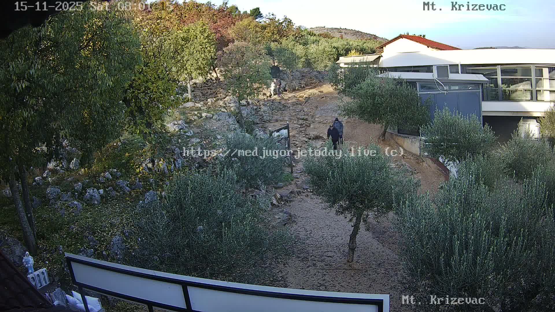 Medjugorje,  Mt. Krizevac Mount Walkway Live Cam - Bijakovici, Citluk, Herzegovina-Neretva, Federation of Bosnia and Herzegovina, Bosnia and Herzegovina