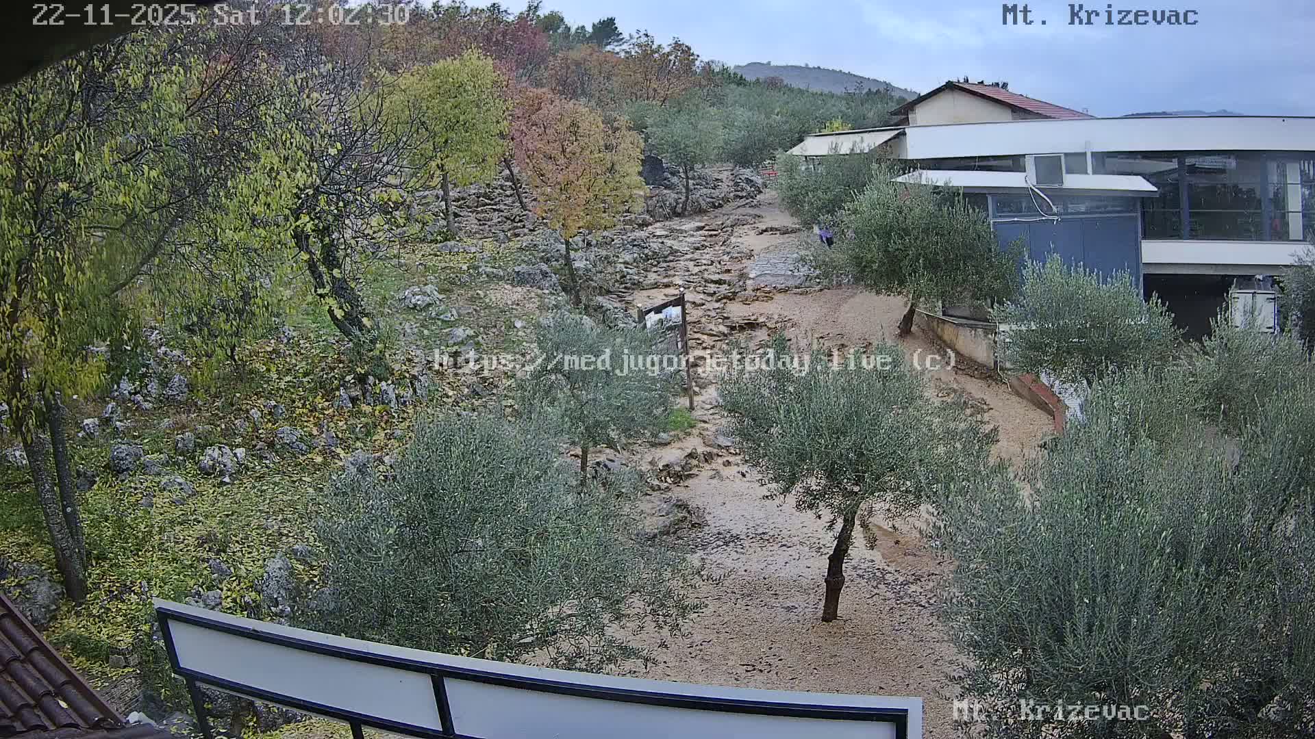 Medjugorje,  Mt. Krizevac Mount Walkway Live Cam - Bijakovici, Citluk, Herzegovina-Neretva, Federation of Bosnia and Herzegovina, Bosnia and Herzegovina