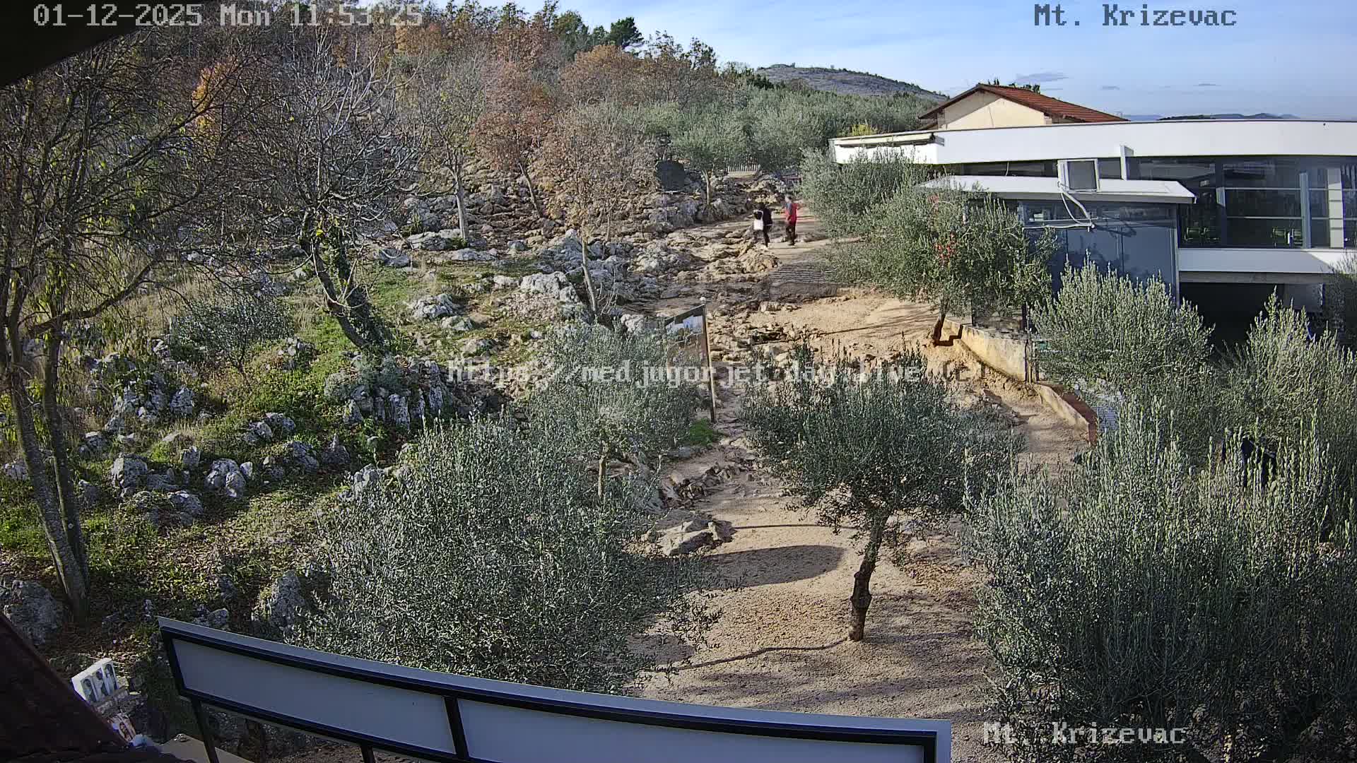 Medjugorje,  Mt. Krizevac Mount Walkway Live Cam - Bijakovici, Citluk, Herzegovina-Neretva, Federation of Bosnia and Herzegovina, Bosnia and Herzegovina