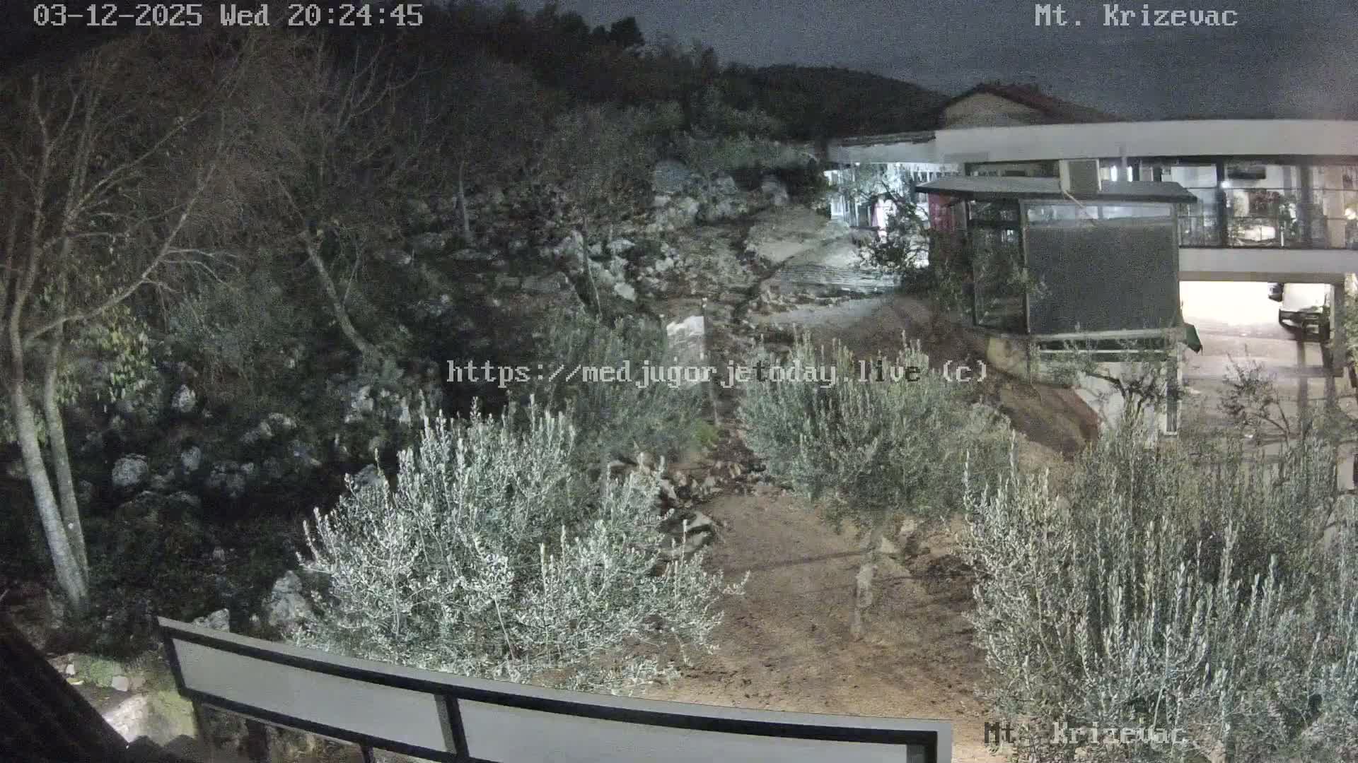 Medjugorje,  Mt. Krizevac Mount Walkway Live Cam - Bijakovici, Citluk, Herzegovina-Neretva, Federation of Bosnia and Herzegovina, Bosnia and Herzegovina