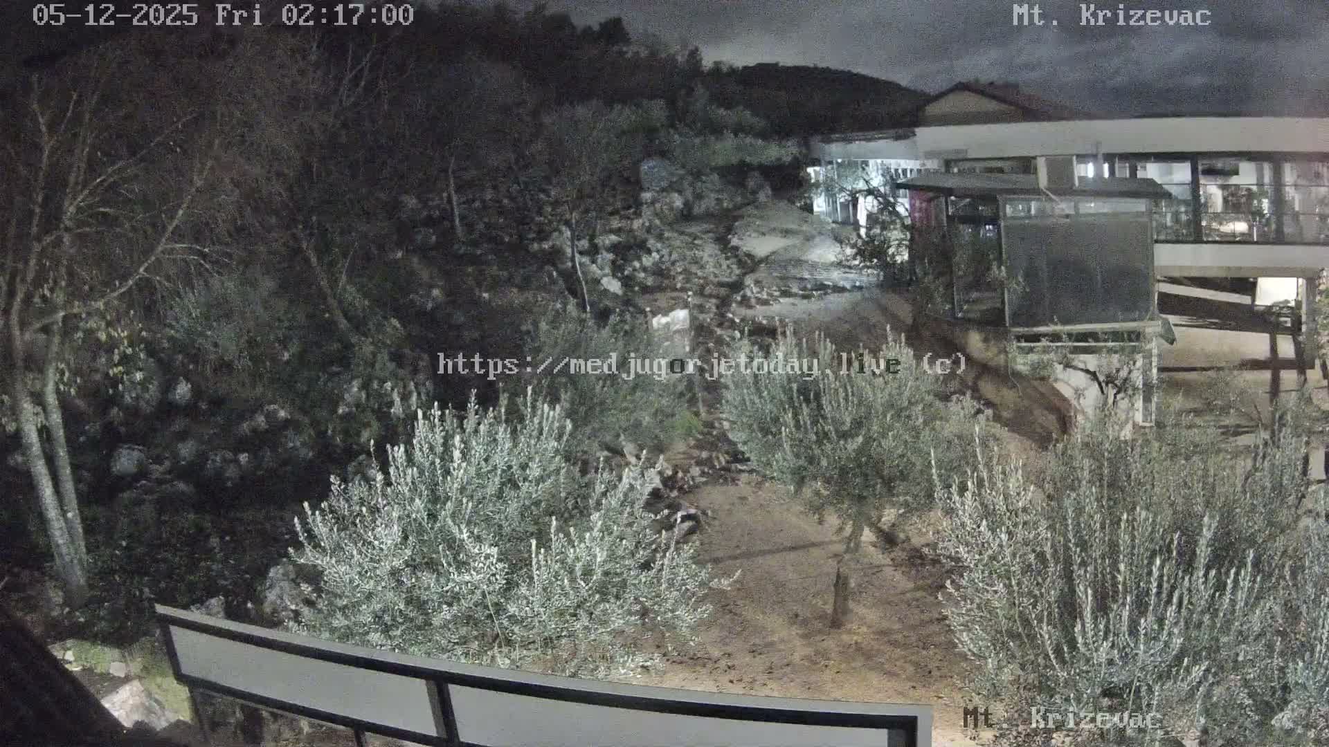Medjugorje,  Mt. Krizevac Mount Walkway Live Cam - Bijakovici, Citluk, Herzegovina-Neretva, Federation of Bosnia and Herzegovina, Bosnia and Herzegovina