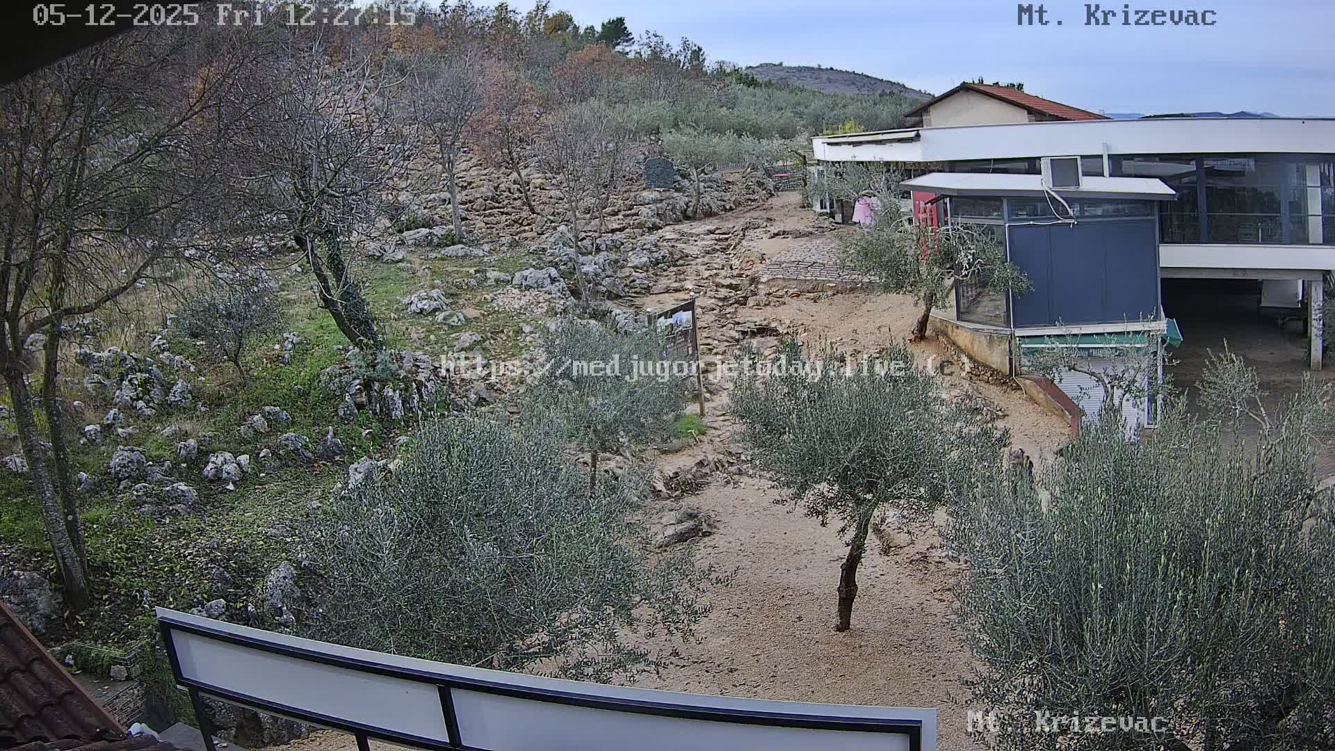Medjugorje,  Mt. Krizevac Mount Walkway Live Cam - Bijakovici, Citluk, Herzegovina-Neretva, Federation of Bosnia and Herzegovina, Bosnia and Herzegovina