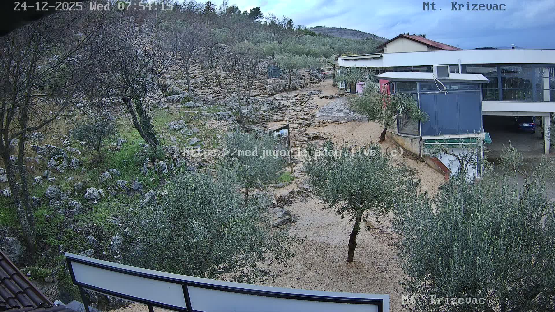 Medjugorje,  Mt. Krizevac Mount Walkway Live Cam - Bijakovici, Citluk, Herzegovina-Neretva, Federation of Bosnia and Herzegovina, Bosnia and Herzegovina