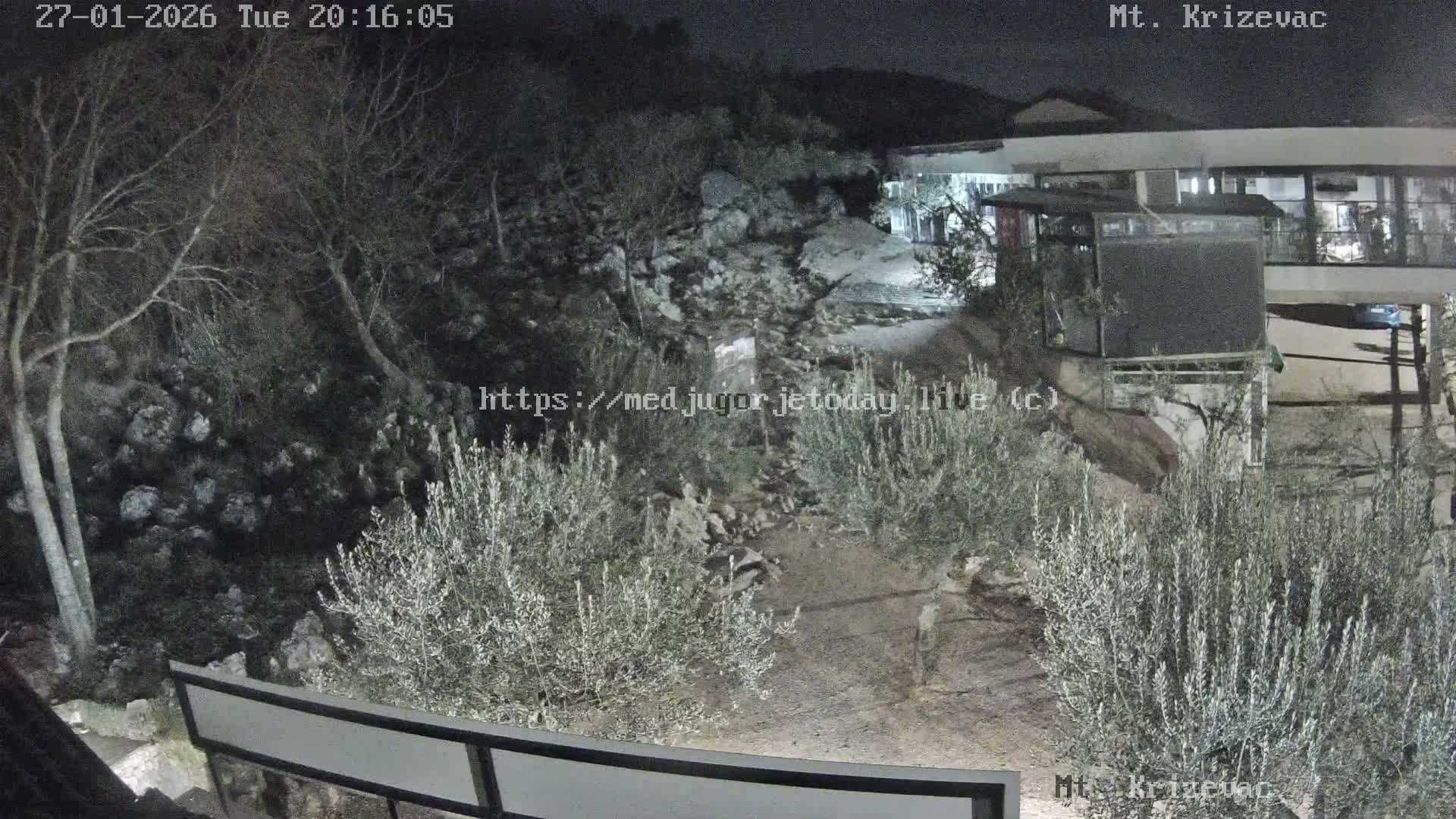 Medjugorje,  Mt. Krizevac Mount Walkway Live Cam - Bijakovici, Citluk, Herzegovina-Neretva, Federation of Bosnia and Herzegovina, Bosnia and Herzegovina