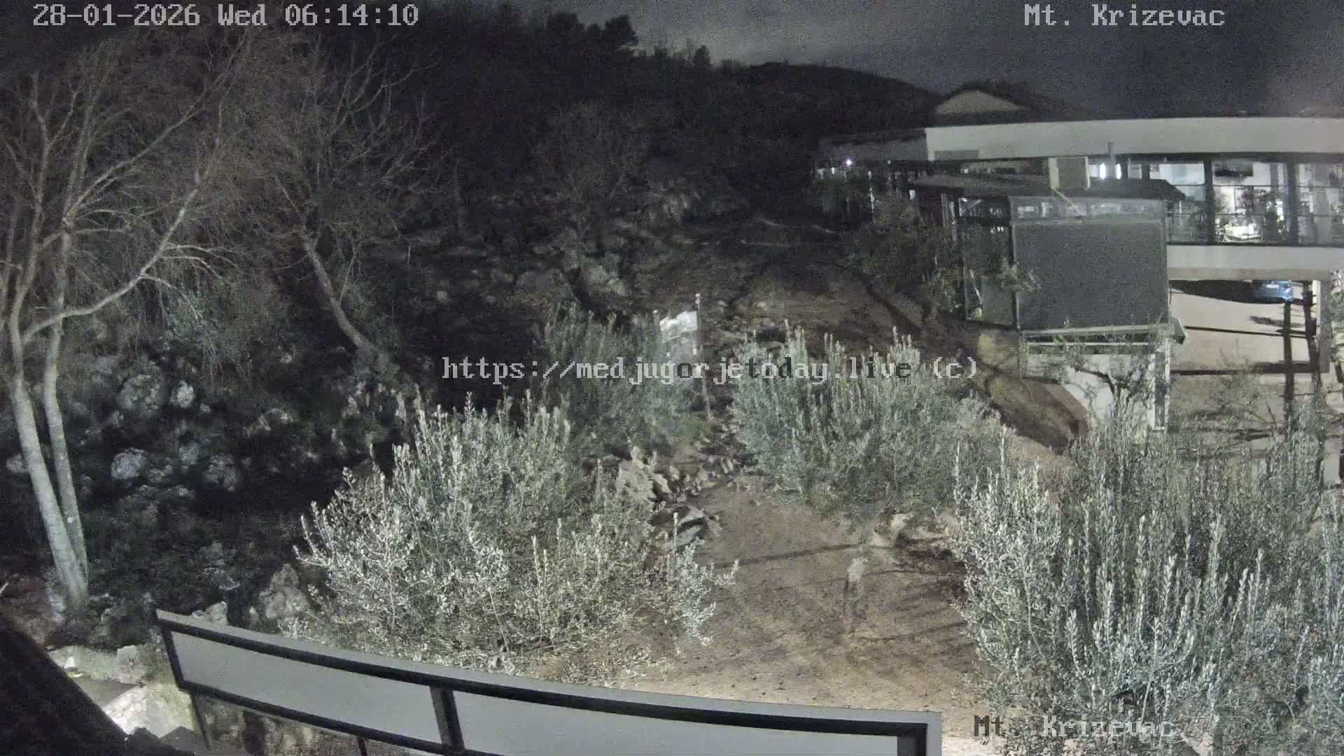 Medjugorje,  Mt. Krizevac Mount Walkway Live Cam - Bijakovici, Citluk, Herzegovina-Neretva, Federation of Bosnia and Herzegovina, Bosnia and Herzegovina