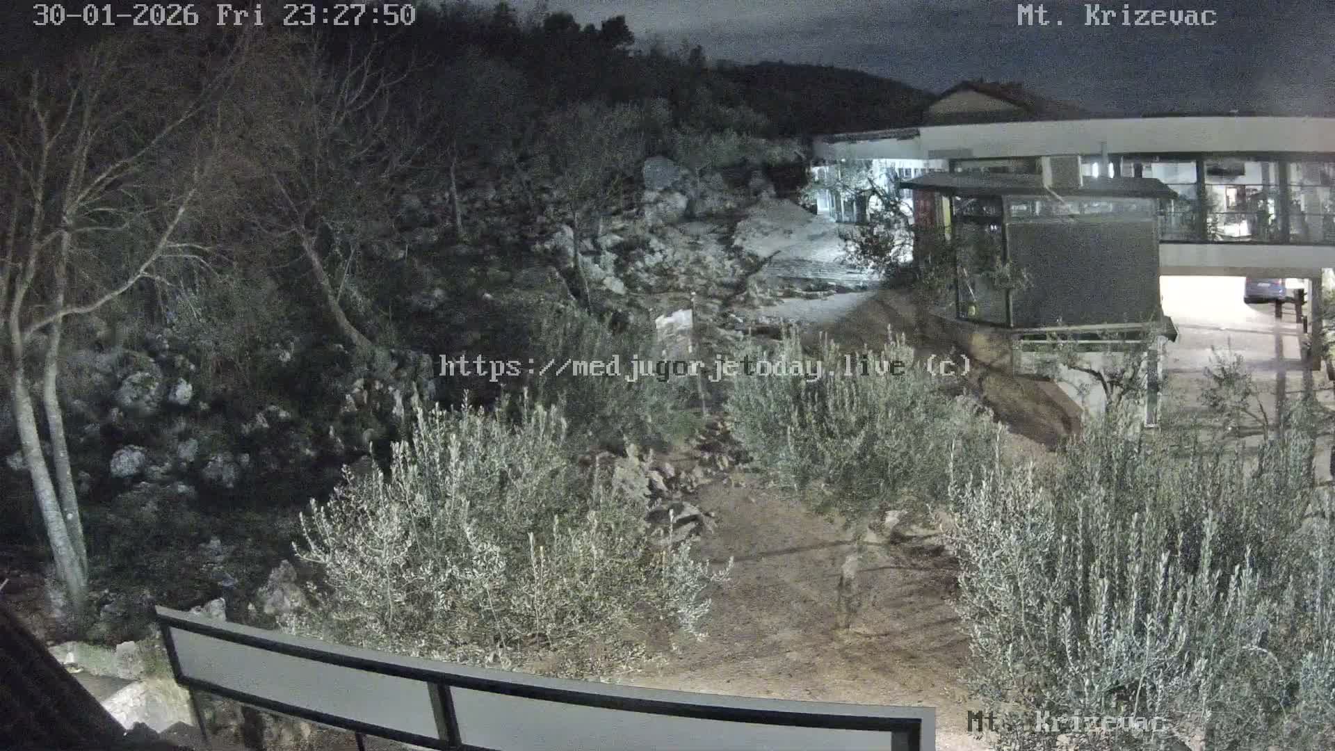 Medjugorje,  Mt. Krizevac Mount Walkway Live Cam - Bijakovici, Citluk, Herzegovina-Neretva, Federation of Bosnia and Herzegovina, Bosnia and Herzegovina