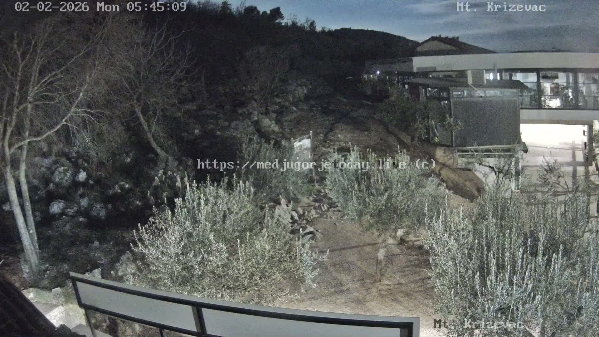 Medjugorje,  Mt. Krizevac Mount Walkway Live Cam - Bijakovici, Citluk, Herzegovina-Neretva, Federation of Bosnia and Herzegovina, Bosnia and Herzegovina