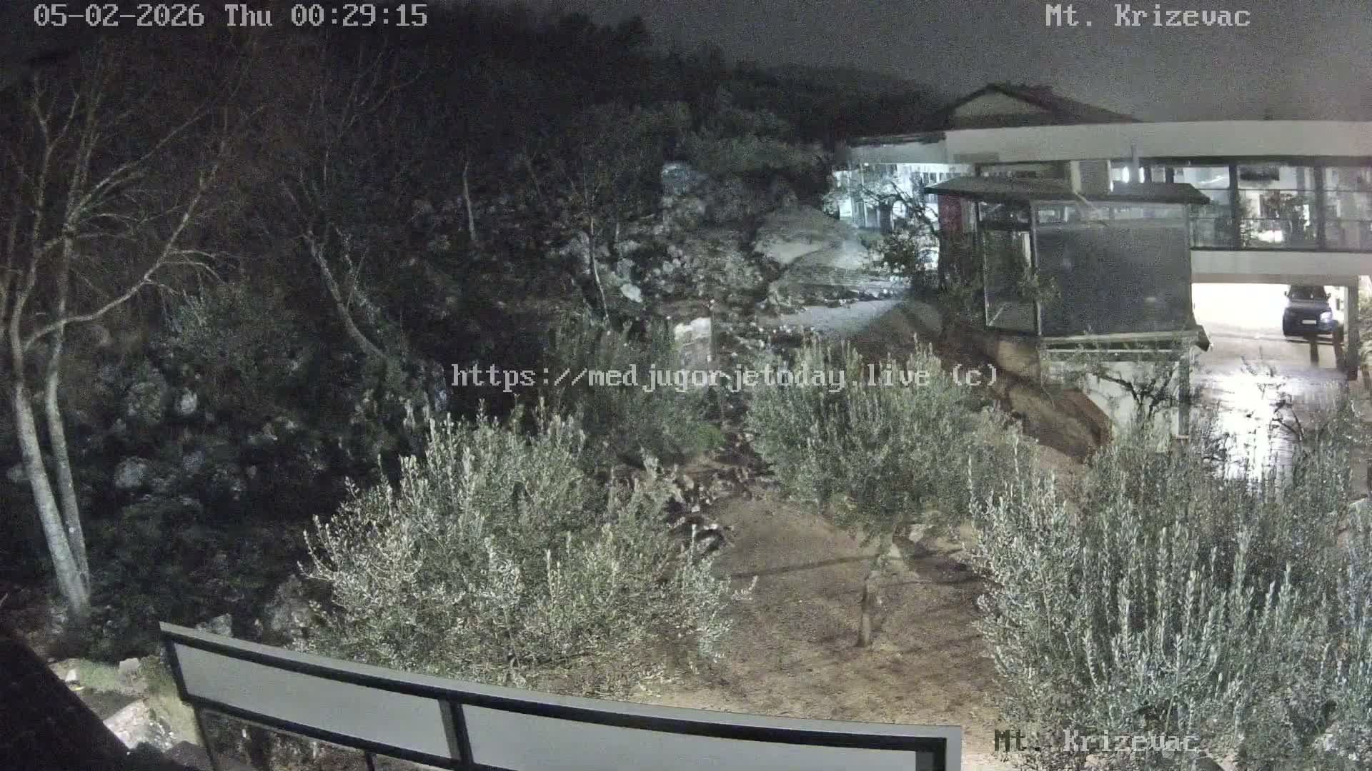 Medjugorje,  Mt. Krizevac Mount Walkway Live Cam - Bijakovici, Citluk, Herzegovina-Neretva, Federation of Bosnia and Herzegovina, Bosnia and Herzegovina