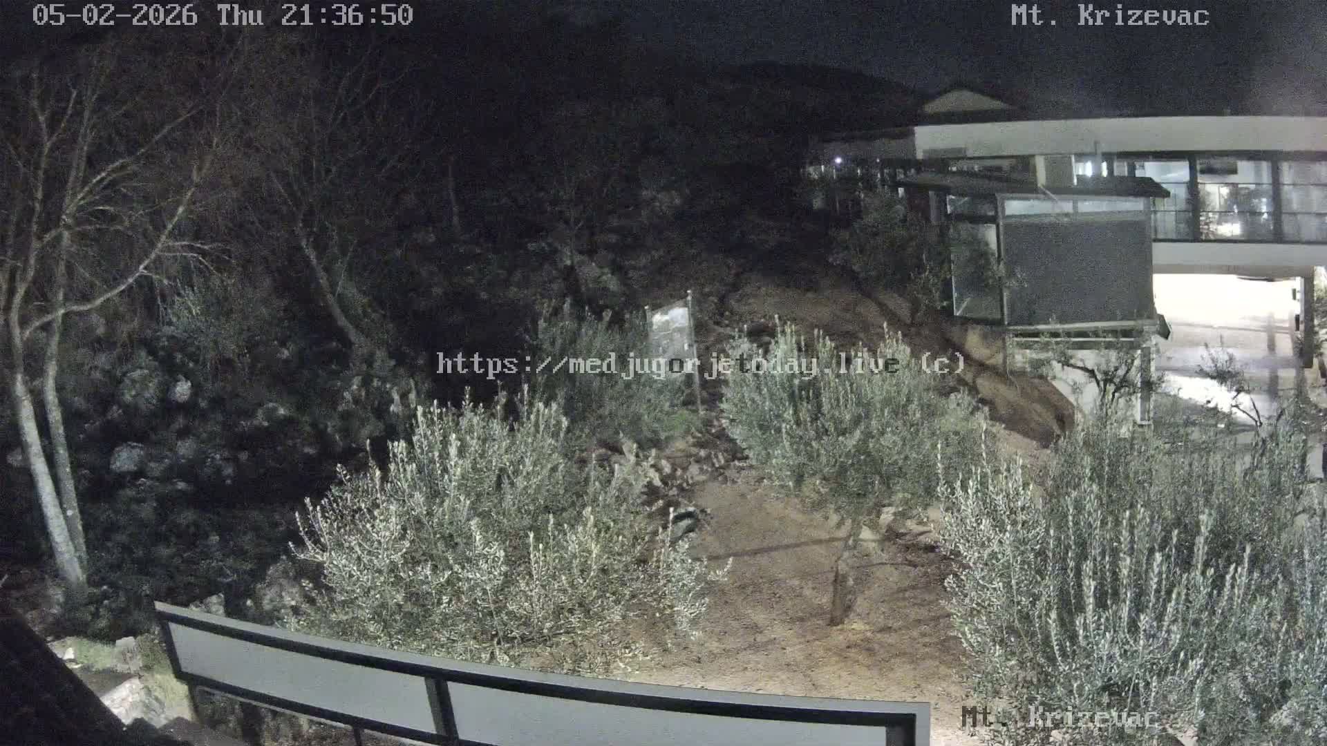 Medjugorje,  Mt. Krizevac Mount Walkway Live Cam - Bijakovici, Citluk, Herzegovina-Neretva, Federation of Bosnia and Herzegovina, Bosnia and Herzegovina