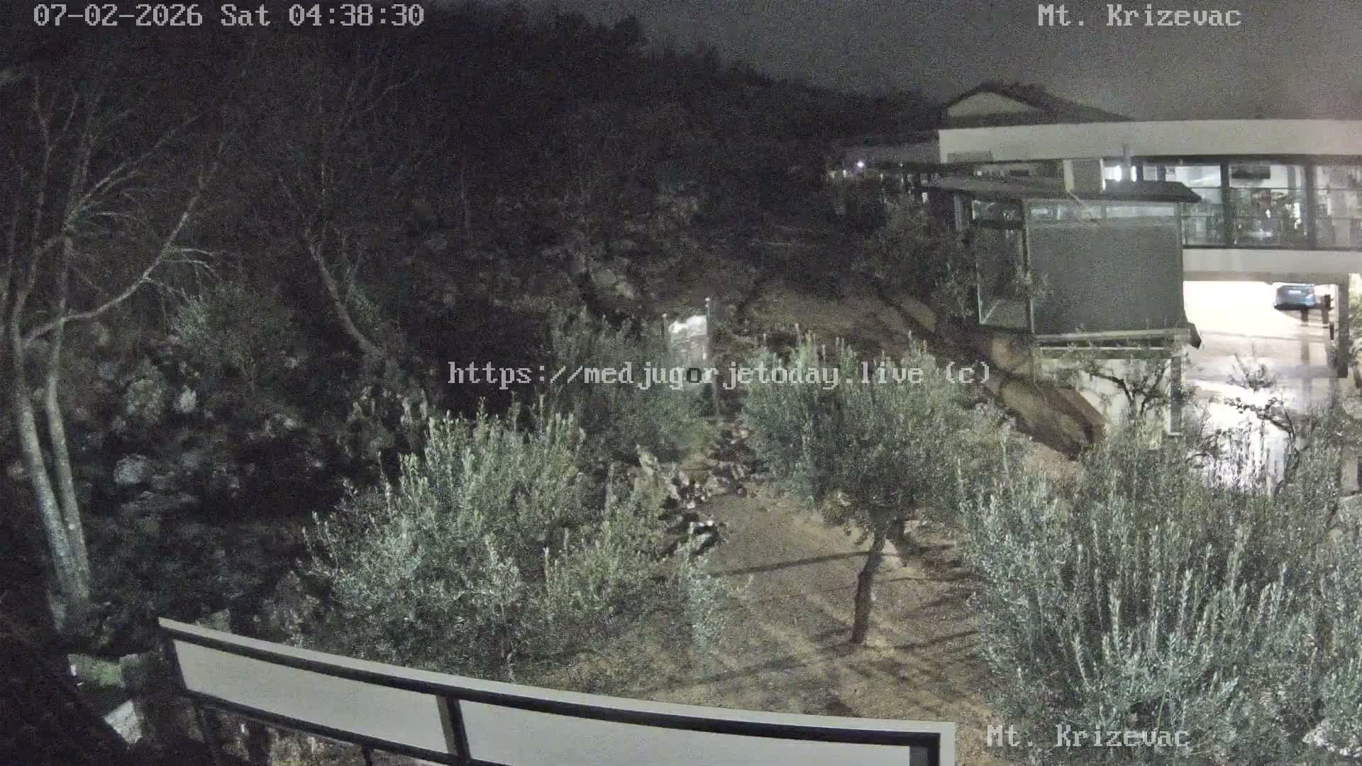 Medjugorje,  Mt. Krizevac Mount Walkway Live Cam - Bijakovici, Citluk, Herzegovina-Neretva, Federation of Bosnia and Herzegovina, Bosnia and Herzegovina