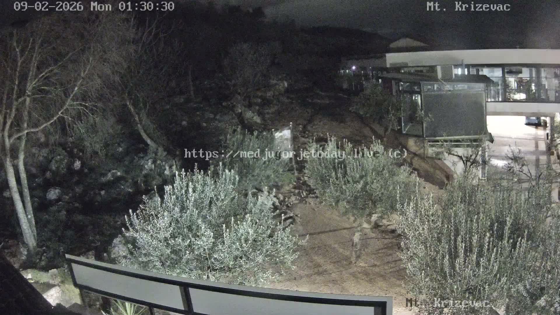 Medjugorje,  Mt. Krizevac Mount Walkway Live Cam - Bijakovici, Citluk, Herzegovina-Neretva, Federation of Bosnia and Herzegovina, Bosnia and Herzegovina
