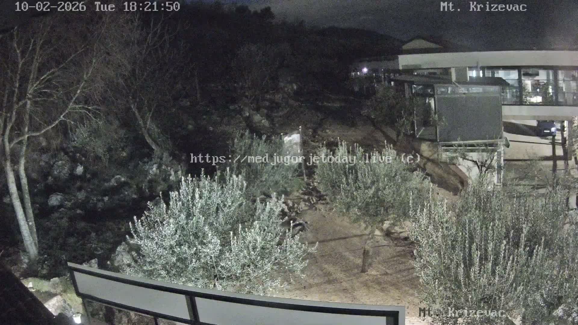 Medjugorje,  Mt. Krizevac Mount Walkway Live Cam - Bijakovici, Citluk, Herzegovina-Neretva, Federation of Bosnia and Herzegovina, Bosnia and Herzegovina