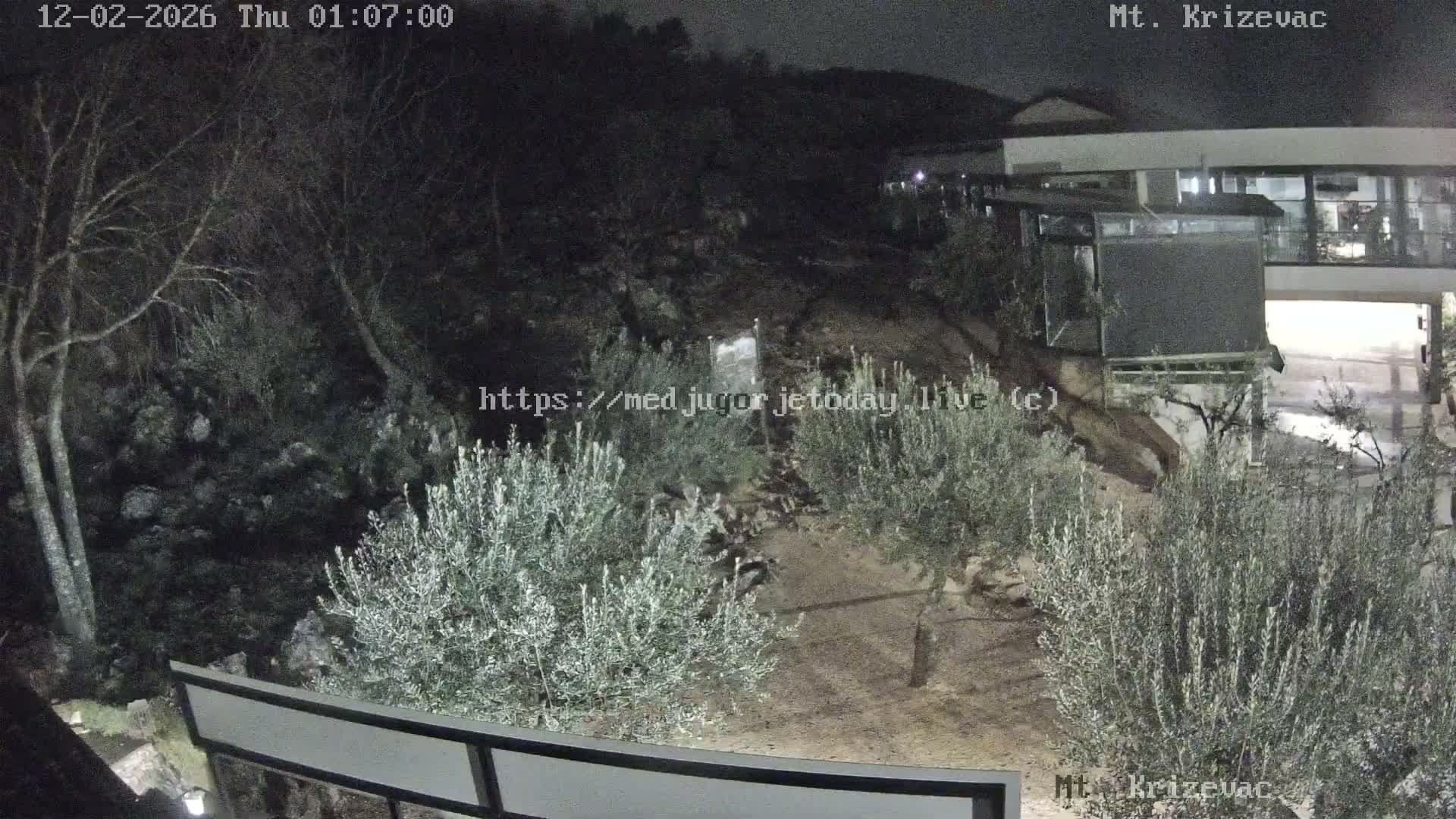 Medjugorje,  Mt. Krizevac Mount Walkway Live Cam - Bijakovici, Citluk, Herzegovina-Neretva, Federation of Bosnia and Herzegovina, Bosnia and Herzegovina