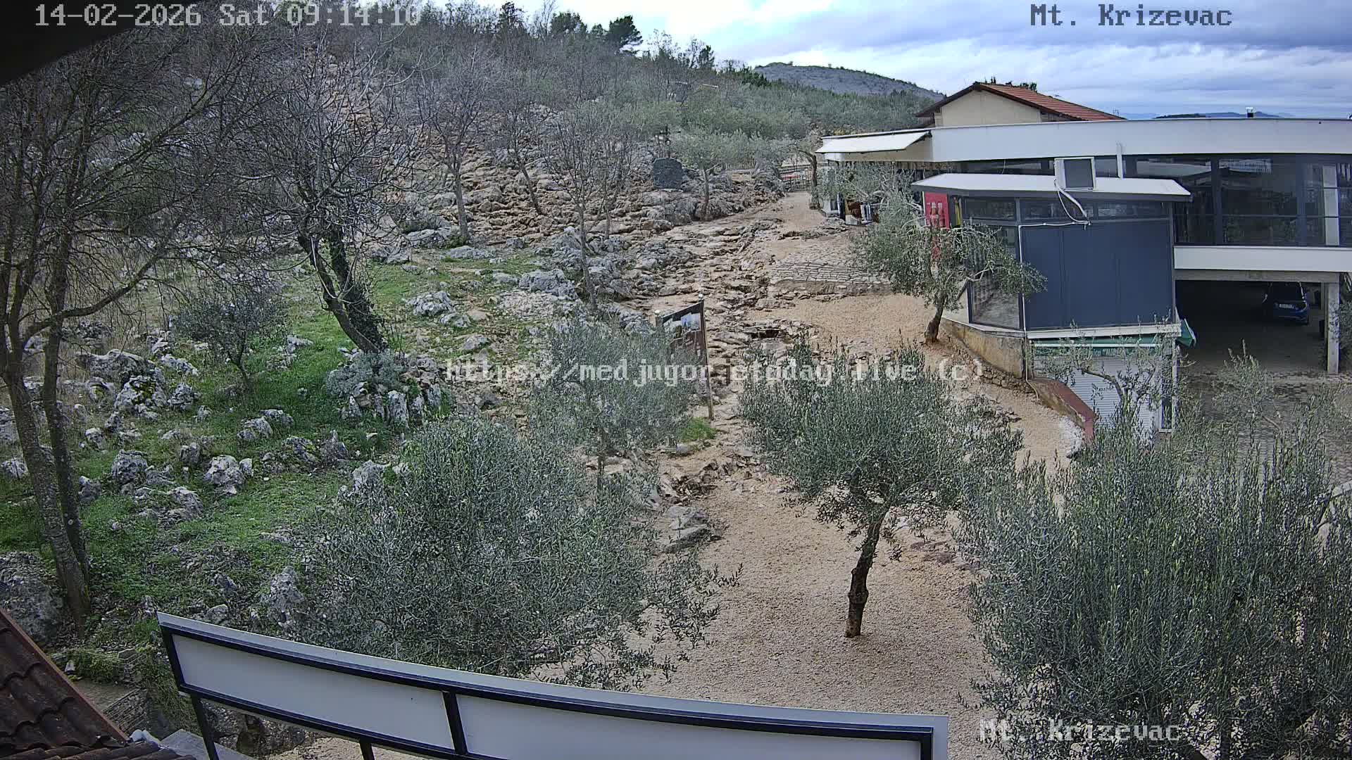 Medjugorje,  Mt. Krizevac Mount Walkway Live Cam - Bijakovici, Citluk, Herzegovina-Neretva, Federation of Bosnia and Herzegovina, Bosnia and Herzegovina