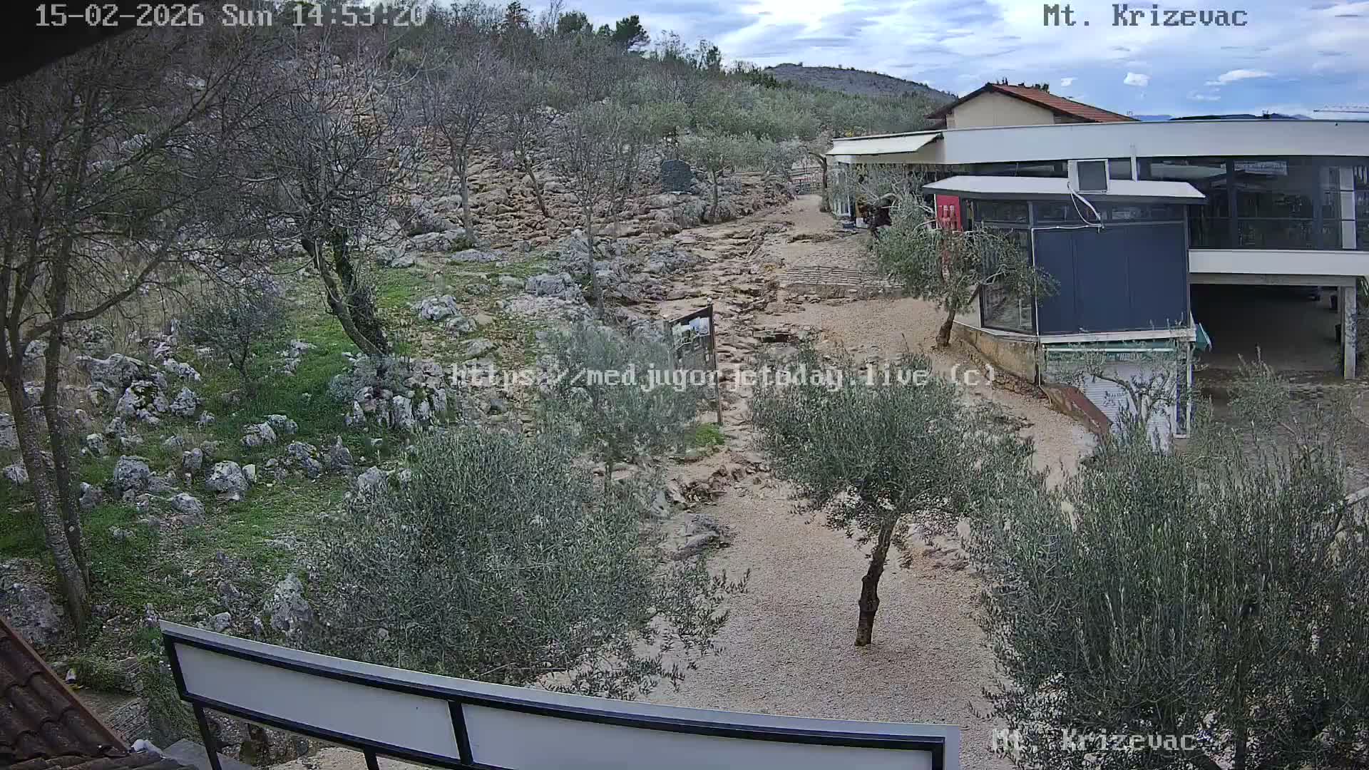 Medjugorje,  Mt. Krizevac Mount Walkway Live Cam - Bijakovici, Citluk, Herzegovina-Neretva, Federation of Bosnia and Herzegovina, Bosnia and Herzegovina