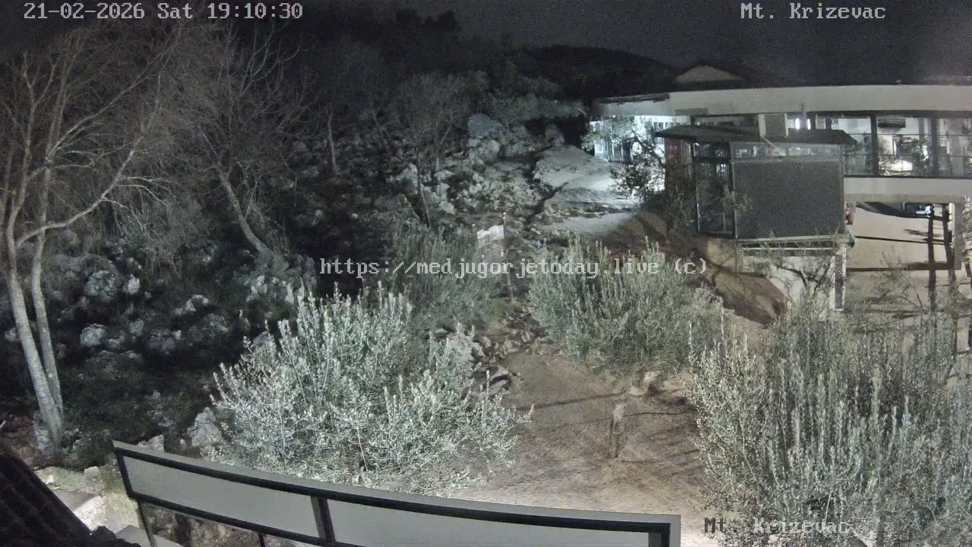 Medjugorje,  Mt. Krizevac Mount Walkway Live Cam - Bijakovici, Citluk, Herzegovina-Neretva, Federation of Bosnia and Herzegovina, Bosnia and Herzegovina