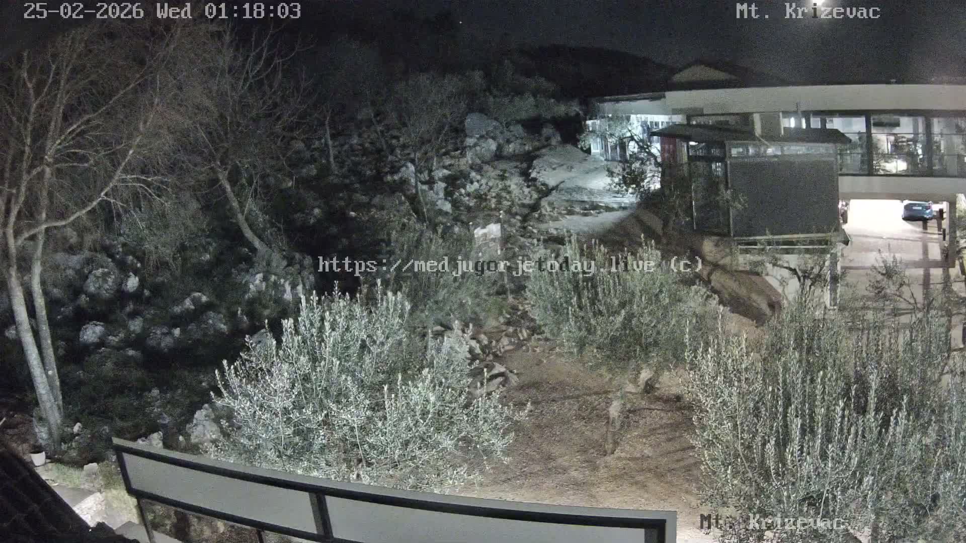 Medjugorje,  Mt. Krizevac Mount Walkway Live Cam - Bijakovici, Citluk, Herzegovina-Neretva, Federation of Bosnia and Herzegovina, Bosnia and Herzegovina