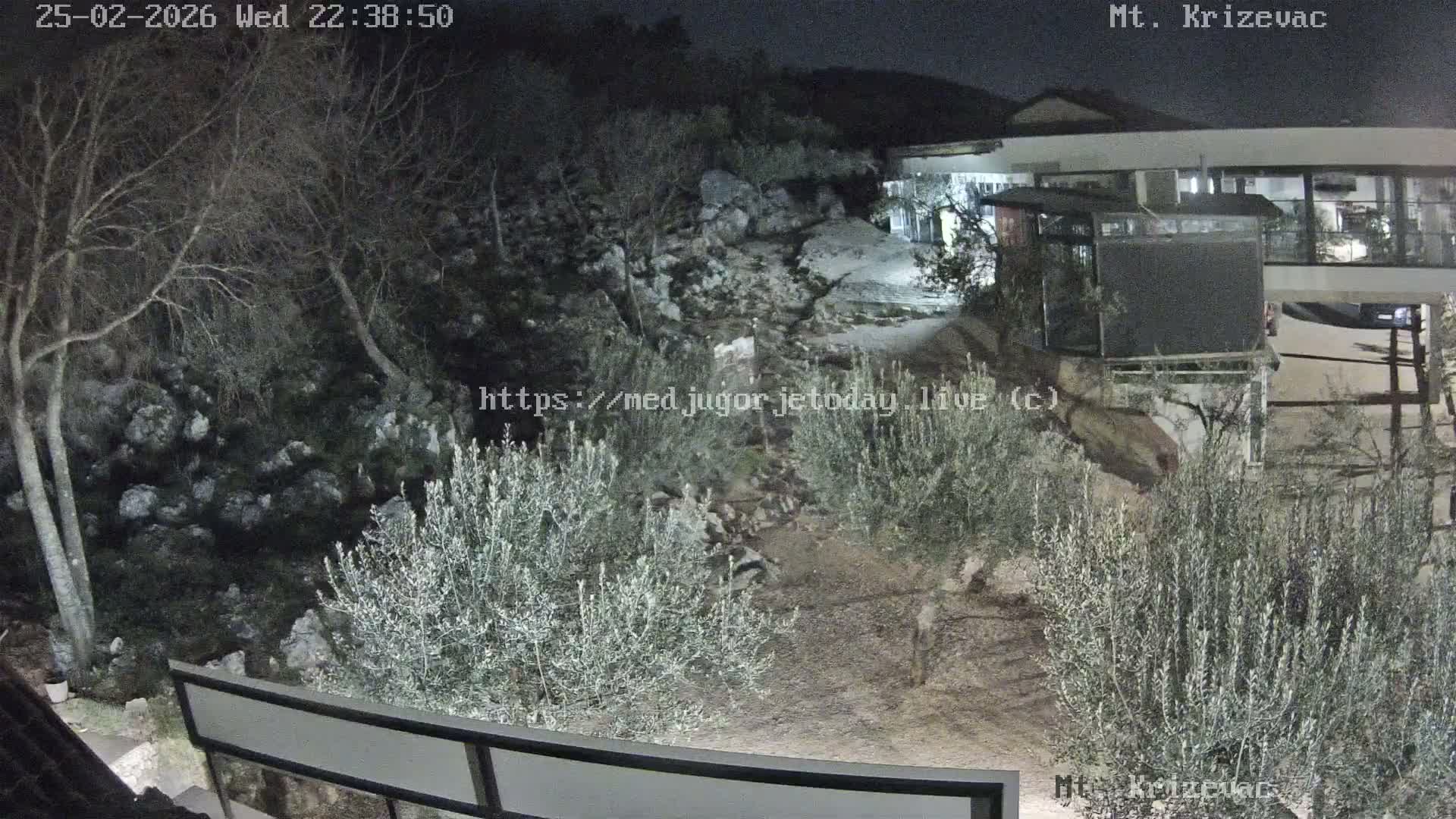 Medjugorje,  Mt. Krizevac Mount Walkway Live Cam - Bijakovici, Citluk, Herzegovina-Neretva, Federation of Bosnia and Herzegovina, Bosnia and Herzegovina