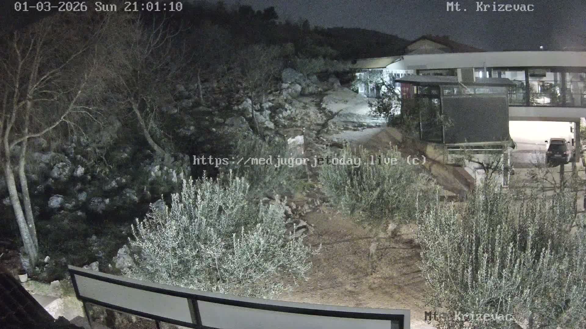 Medjugorje,  Mt. Krizevac Mount Walkway Live Cam - Bijakovici, Citluk, Herzegovina-Neretva, Federation of Bosnia and Herzegovina, Bosnia and Herzegovina