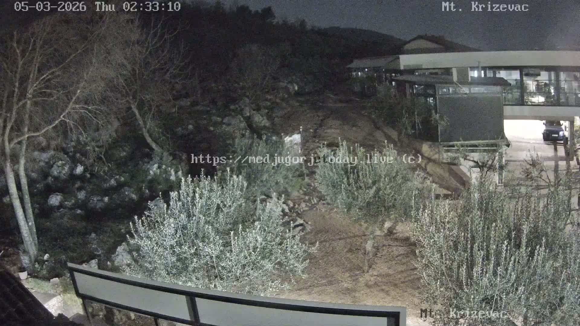 Medjugorje,  Mt. Krizevac Mount Walkway Live Cam - Bijakovici, Citluk, Herzegovina-Neretva, Federation of Bosnia and Herzegovina, Bosnia and Herzegovina