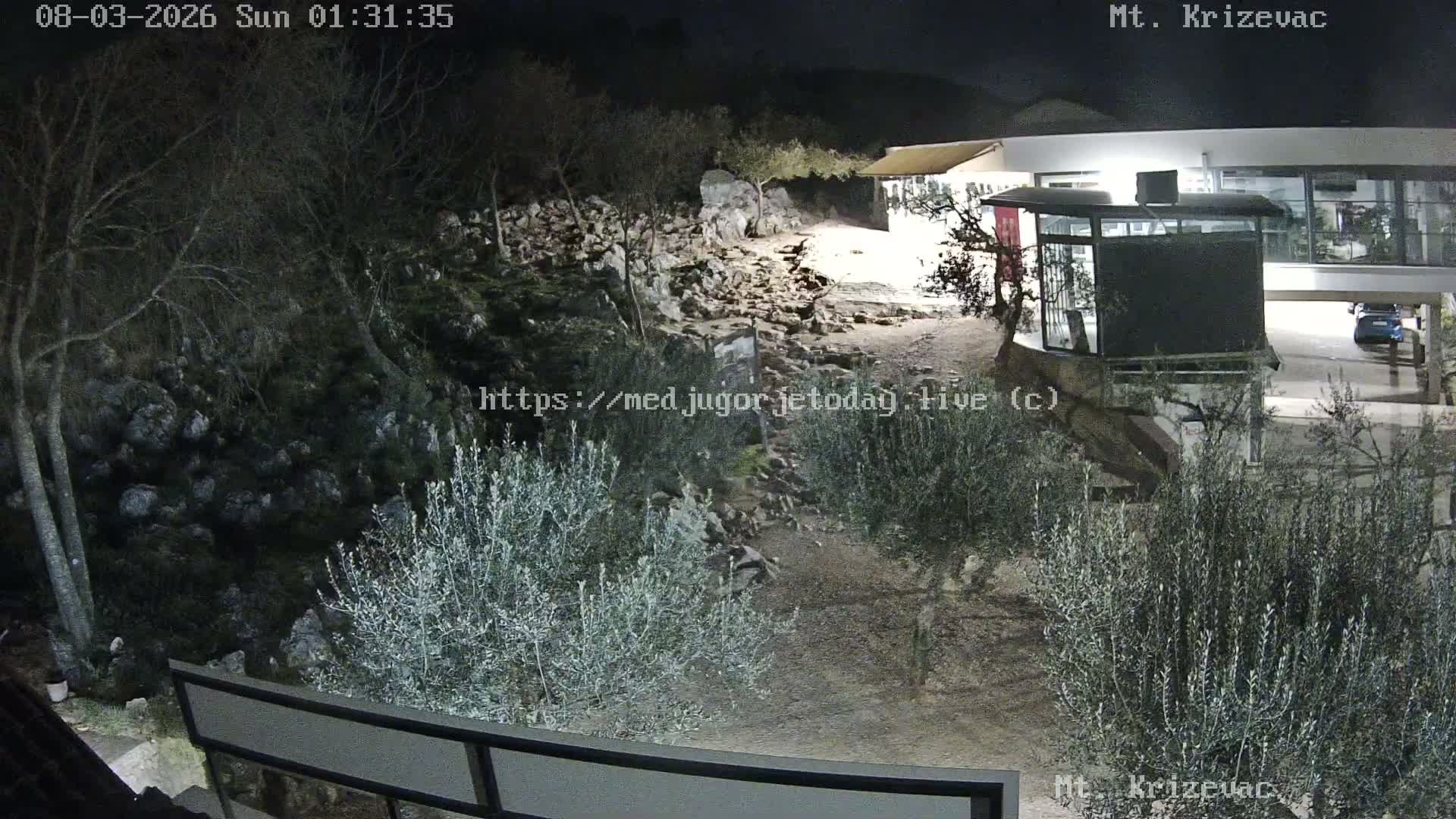 Medjugorje,  Mt. Krizevac Mount Walkway Live Cam - Bijakovici, Citluk, Herzegovina-Neretva, Federation of Bosnia and Herzegovina, Bosnia and Herzegovina